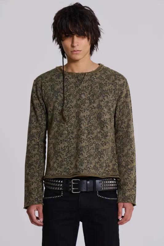 Safari Long Sleeve Top sold by Jaded London