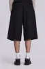 Black Goliath Tailored Baggy Shorts sold by Jaded London