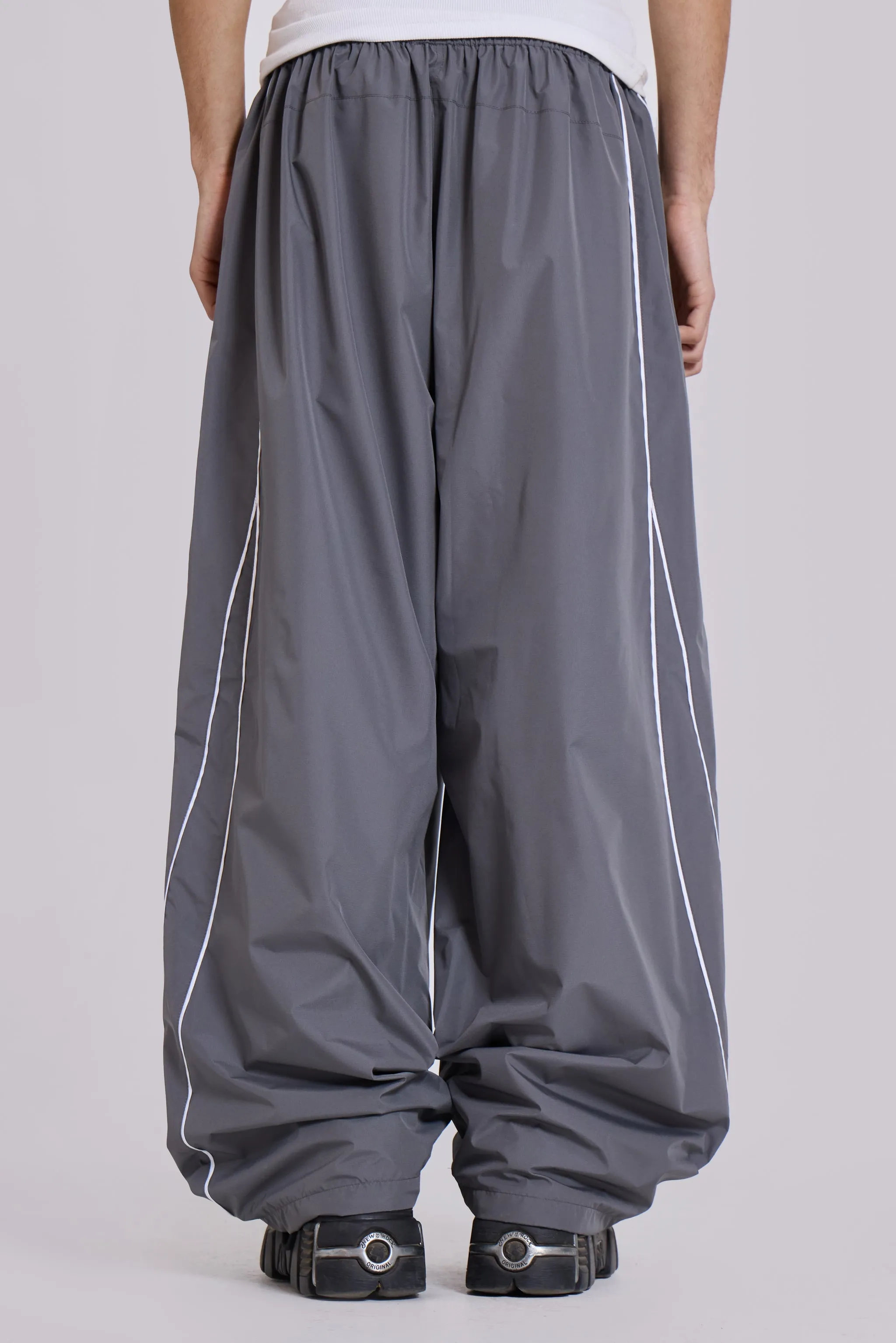 Grey Vapor Tracksuit Bottoms sold by Jaded London product image thumbnail 4