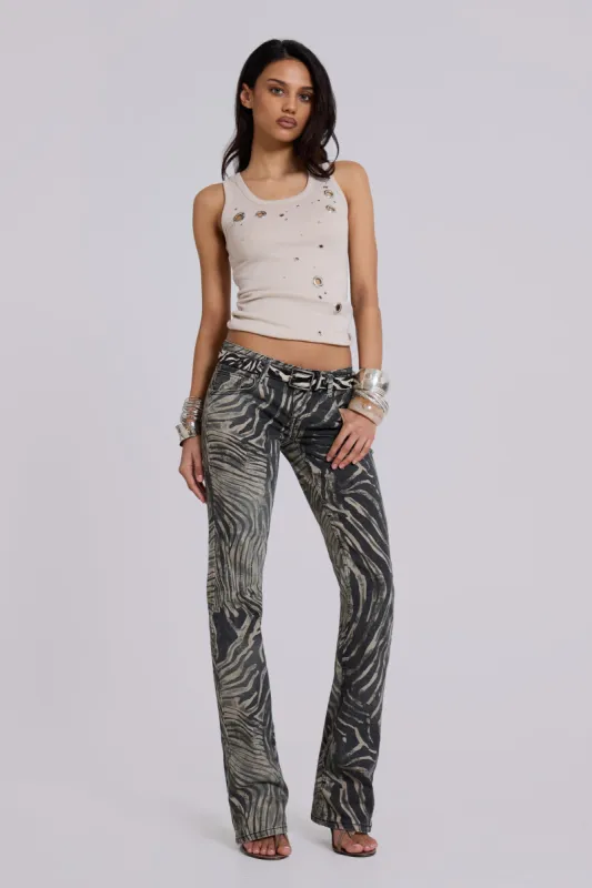 El Topo Fringe Bootcut Jeans | Parallel