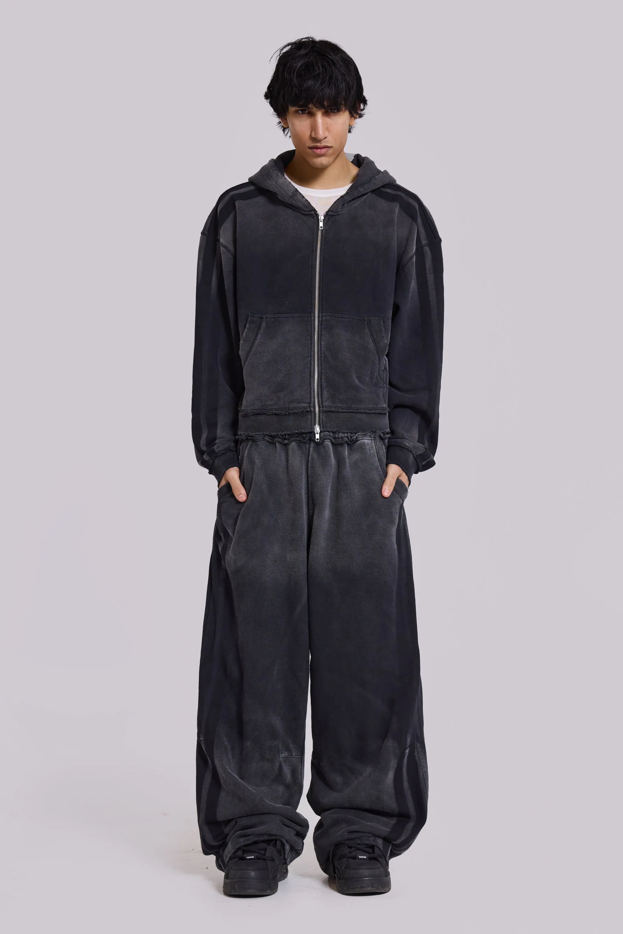 Grey Sporty Baggy Monster Joggers sold by Jaded London product image thumbnail 2