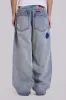 Freshman Badge Colossus Jeans sold by Jaded London