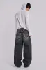 Rock Revival Axel Colossus Jeans in Washed Black sold by Jaded London
