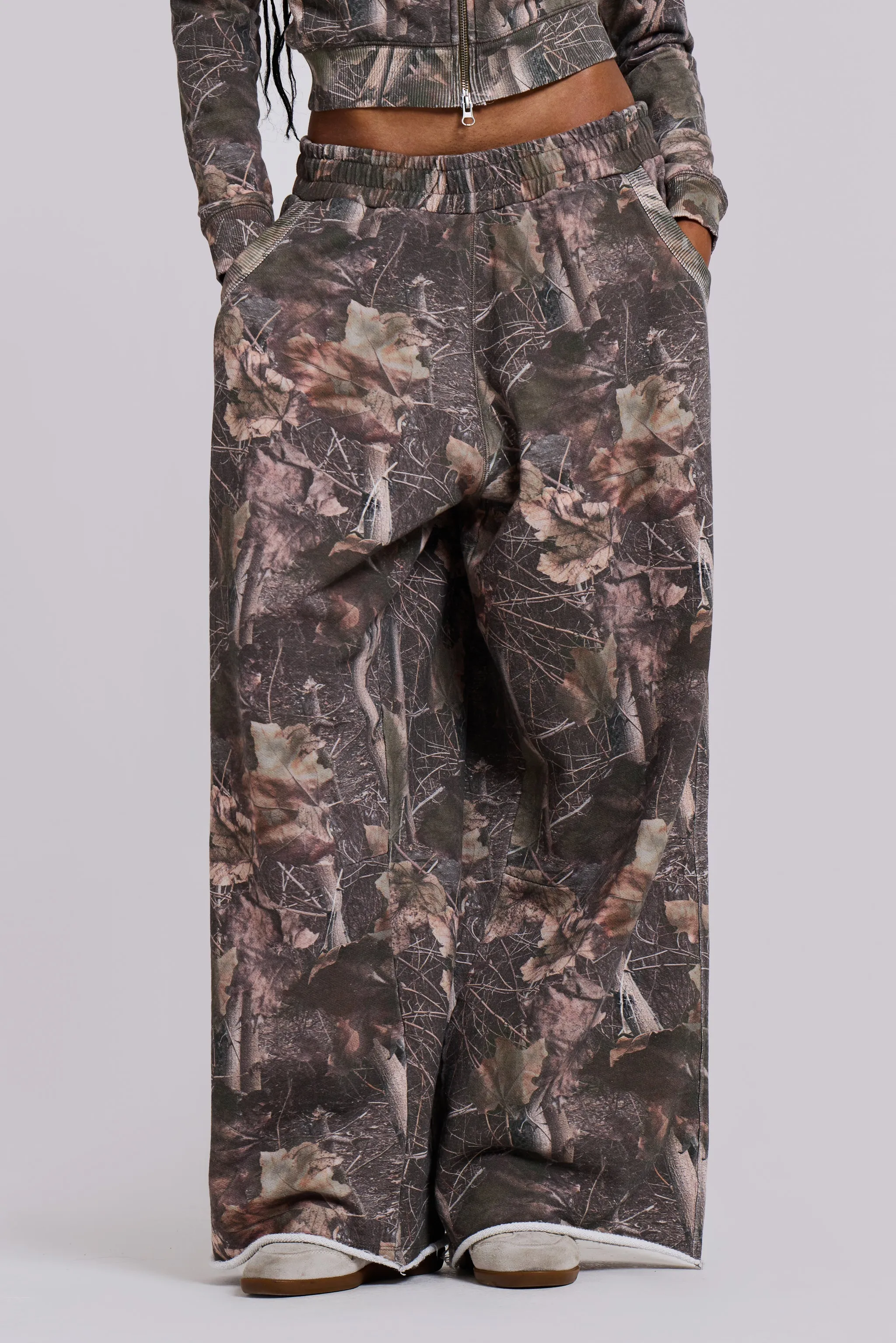 Woodland Camo Baggy Monster Joggers sold by Jaded London product image thumbnail 2
