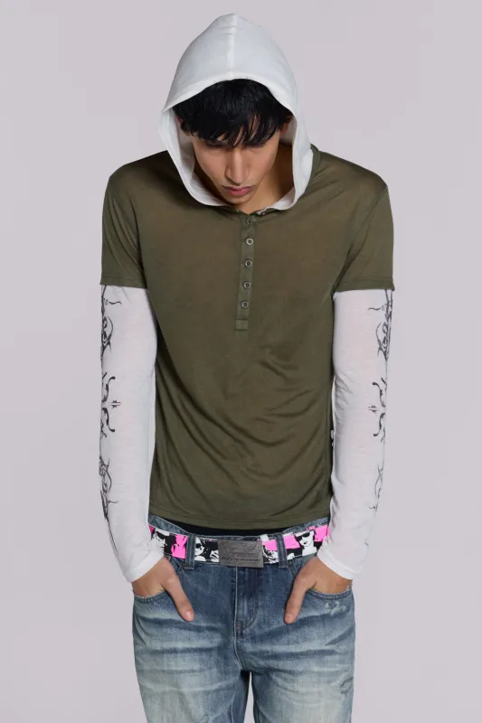 Tattoo Double Layer Hooded Mist made by Jaded London