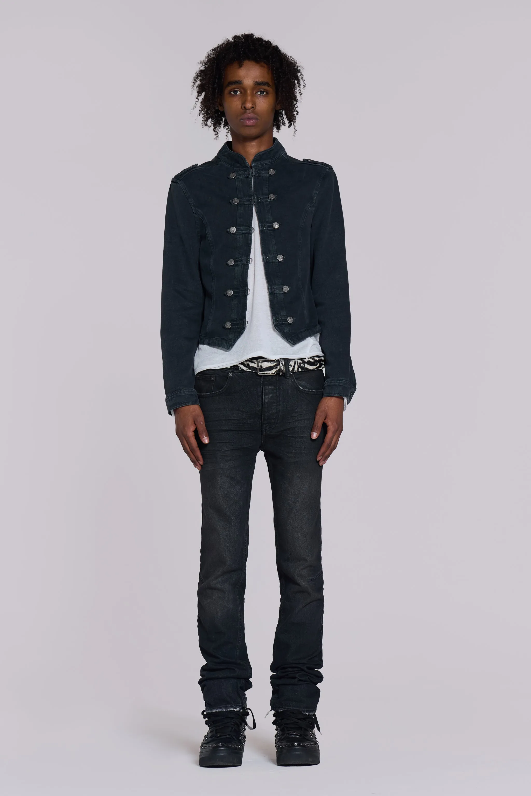 Washed Black Drain Jeans sold by Jaded London product image thumbnail 3