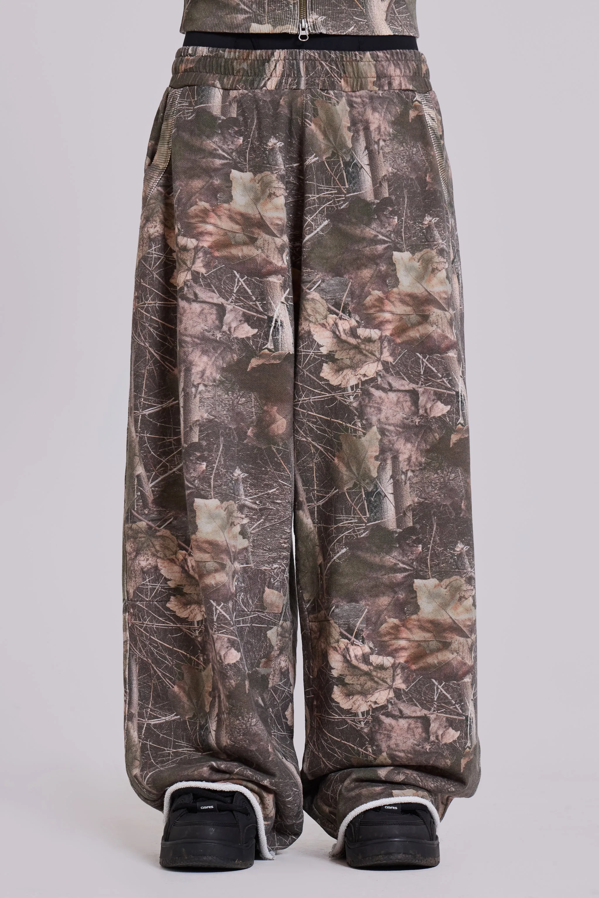 Woodland Camo Monster Joggers sold by Jaded London