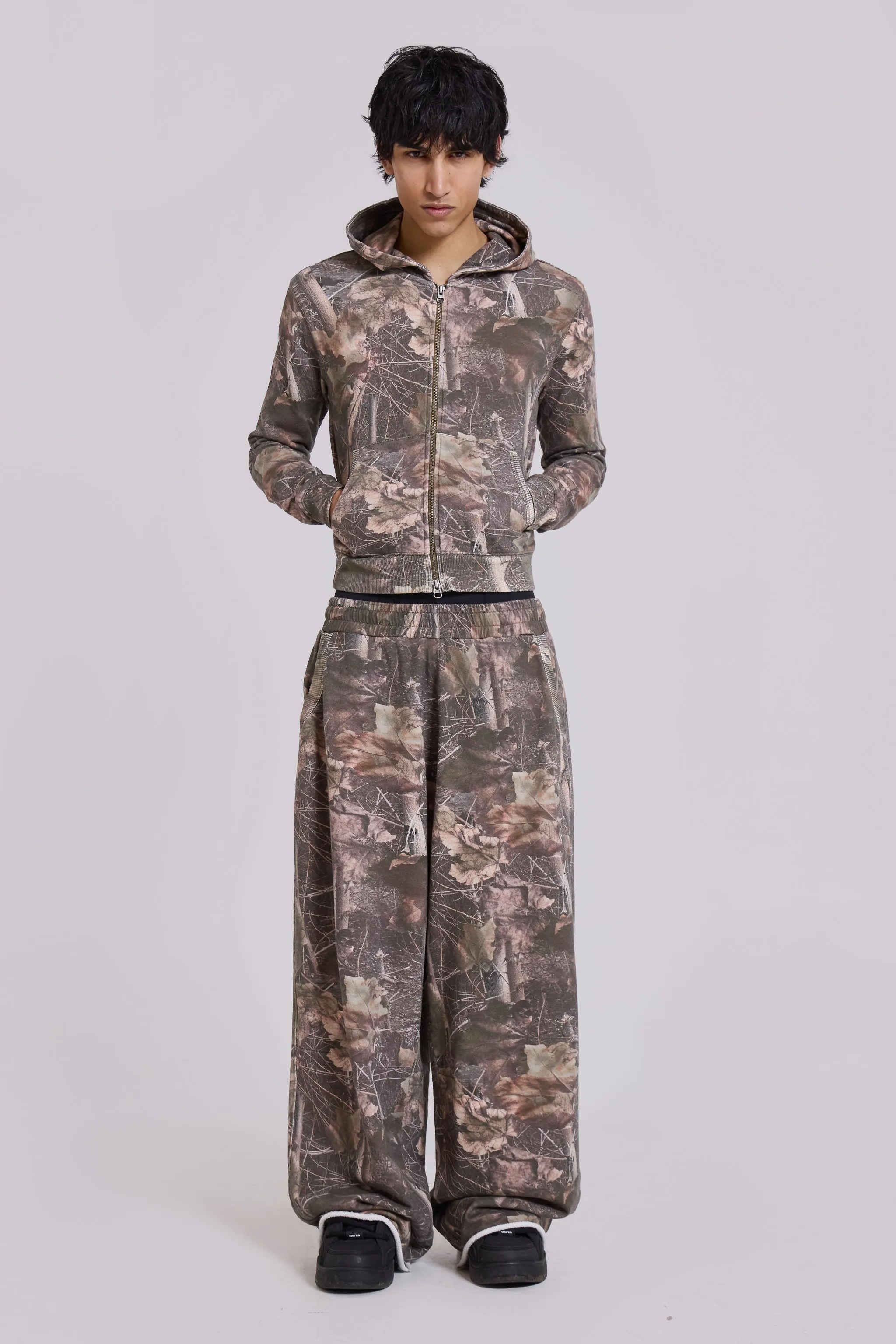 Woodland Camo Mini Monster Hoodie sold by Jaded London product image thumbnail 2