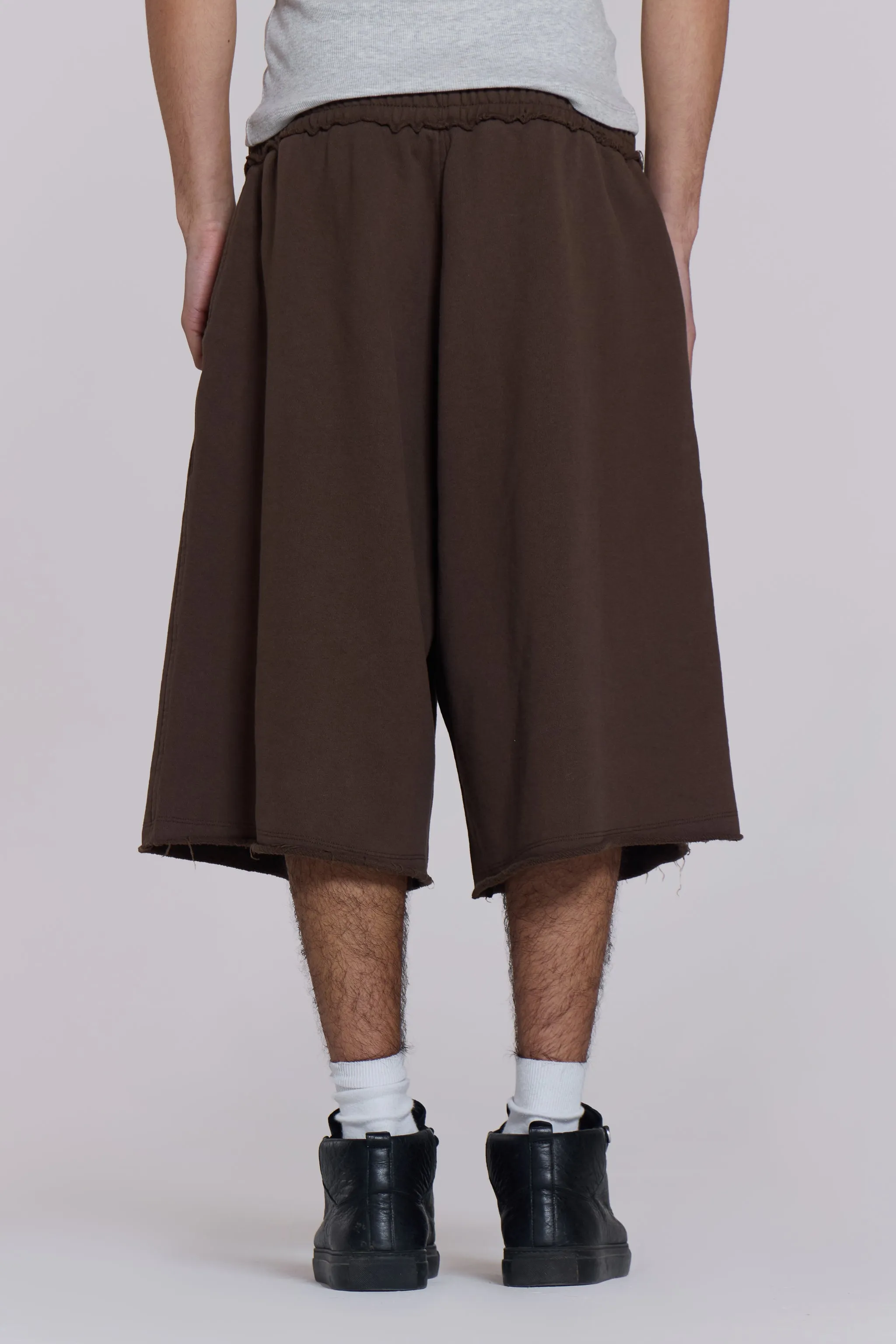 Chocolate Brown Monster Jogger Shorts sold by Jaded London product image thumbnail 3