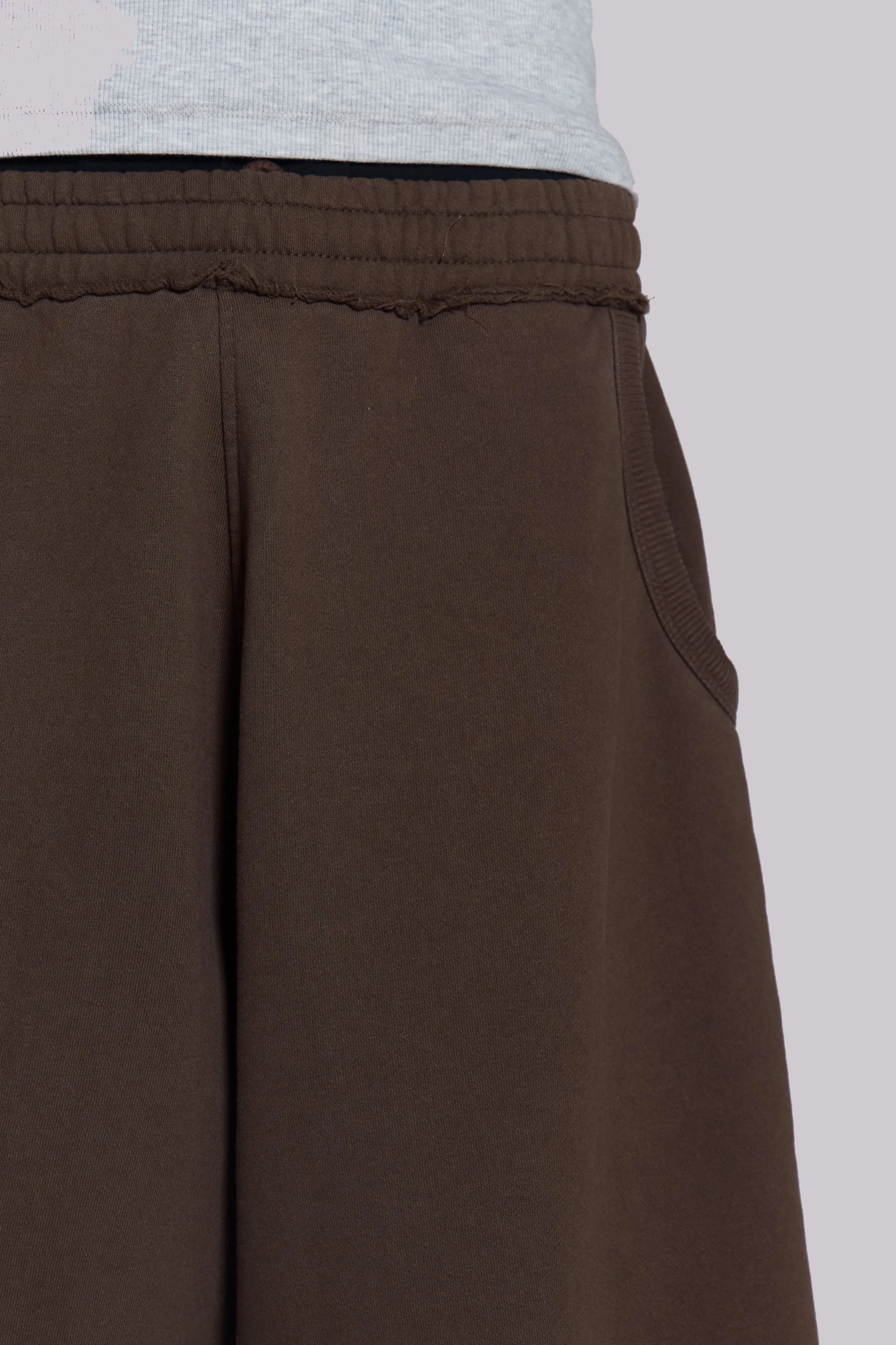 Chocolate Brown Monster Jogger Shorts sold by Jaded London product image thumbnail 5