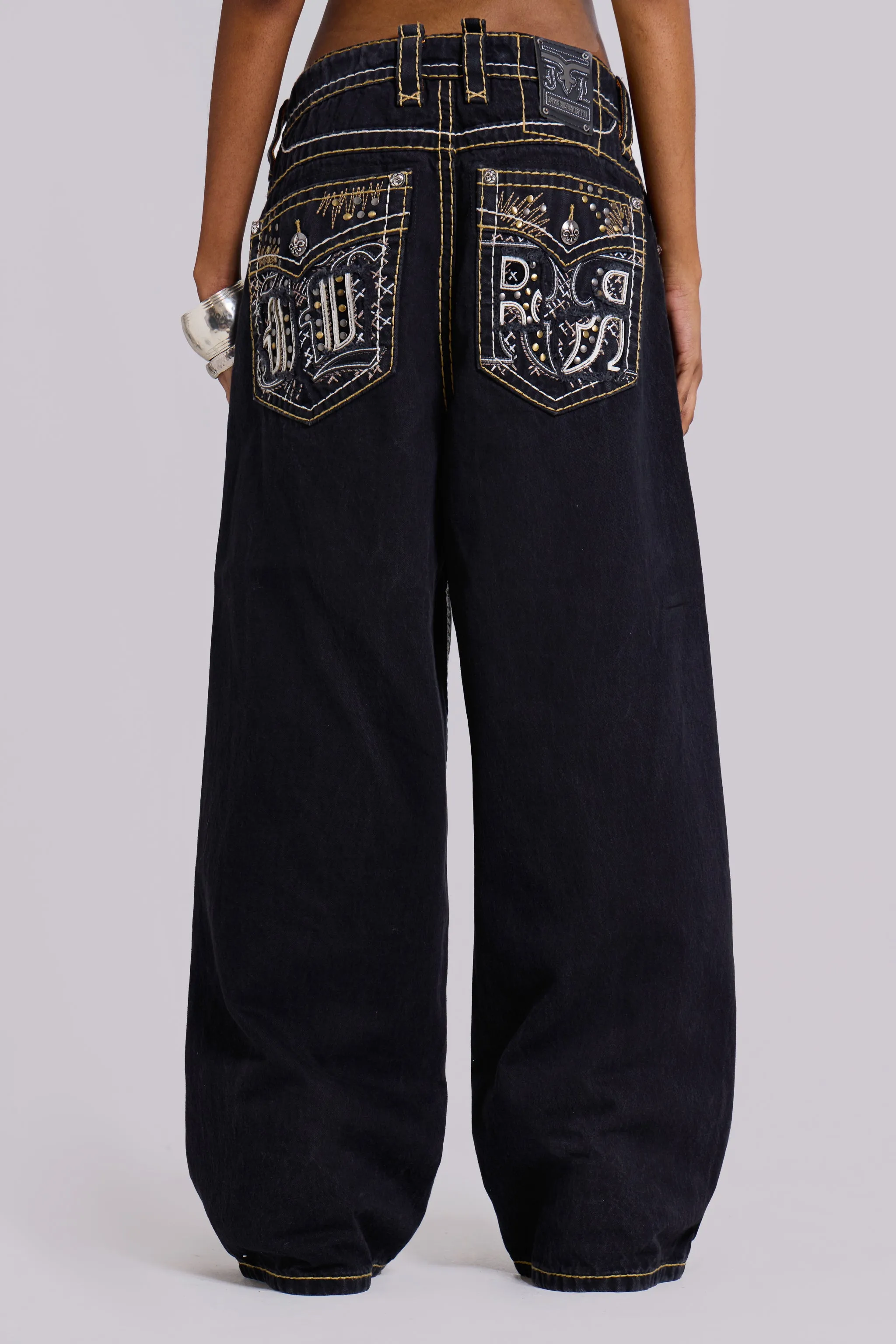 Rock Revival Mono Colossus Jeans sold by Jaded London product image thumbnail 3