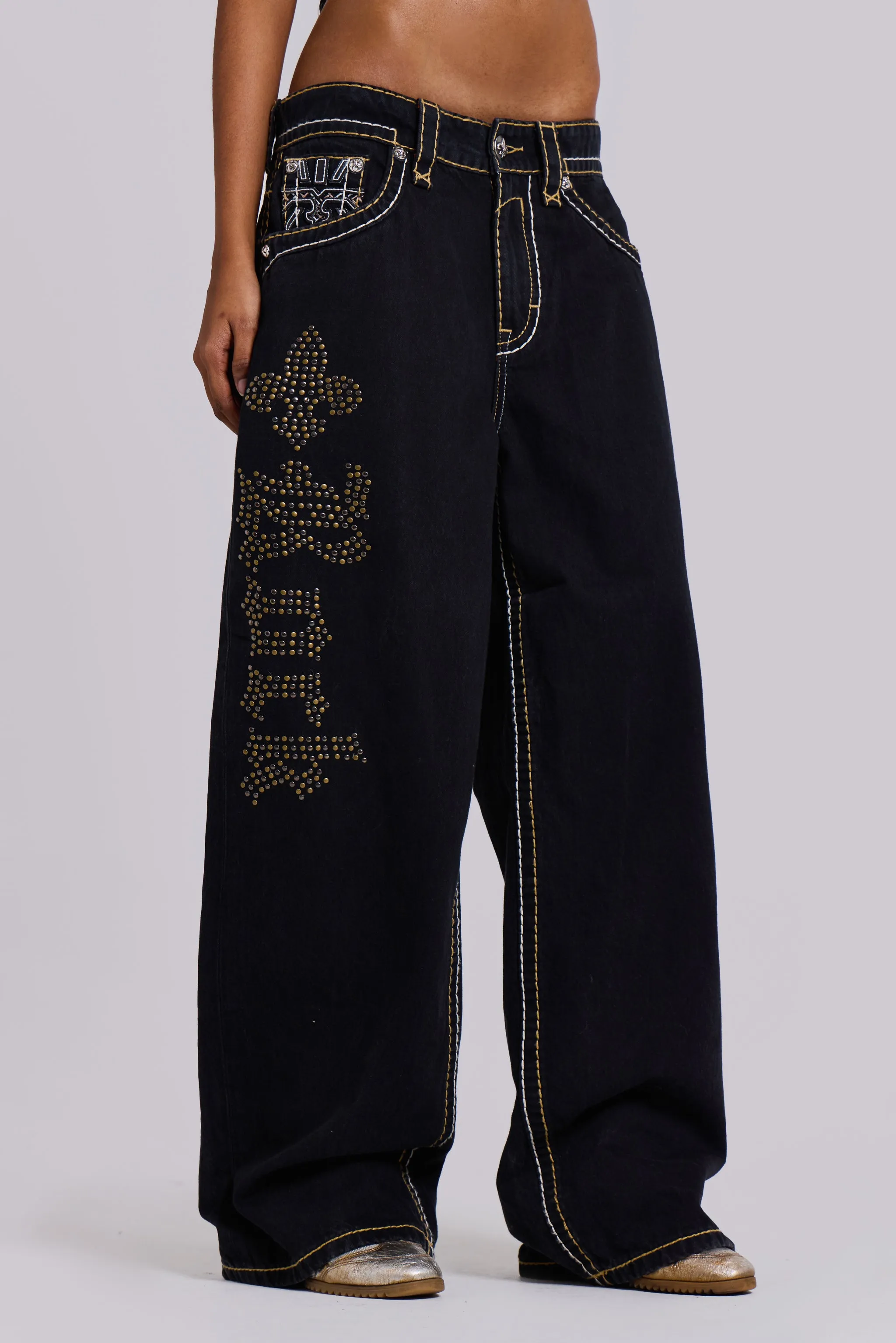 Rock Revival Mono Colossus Jeans sold by Jaded London product image thumbnail 5