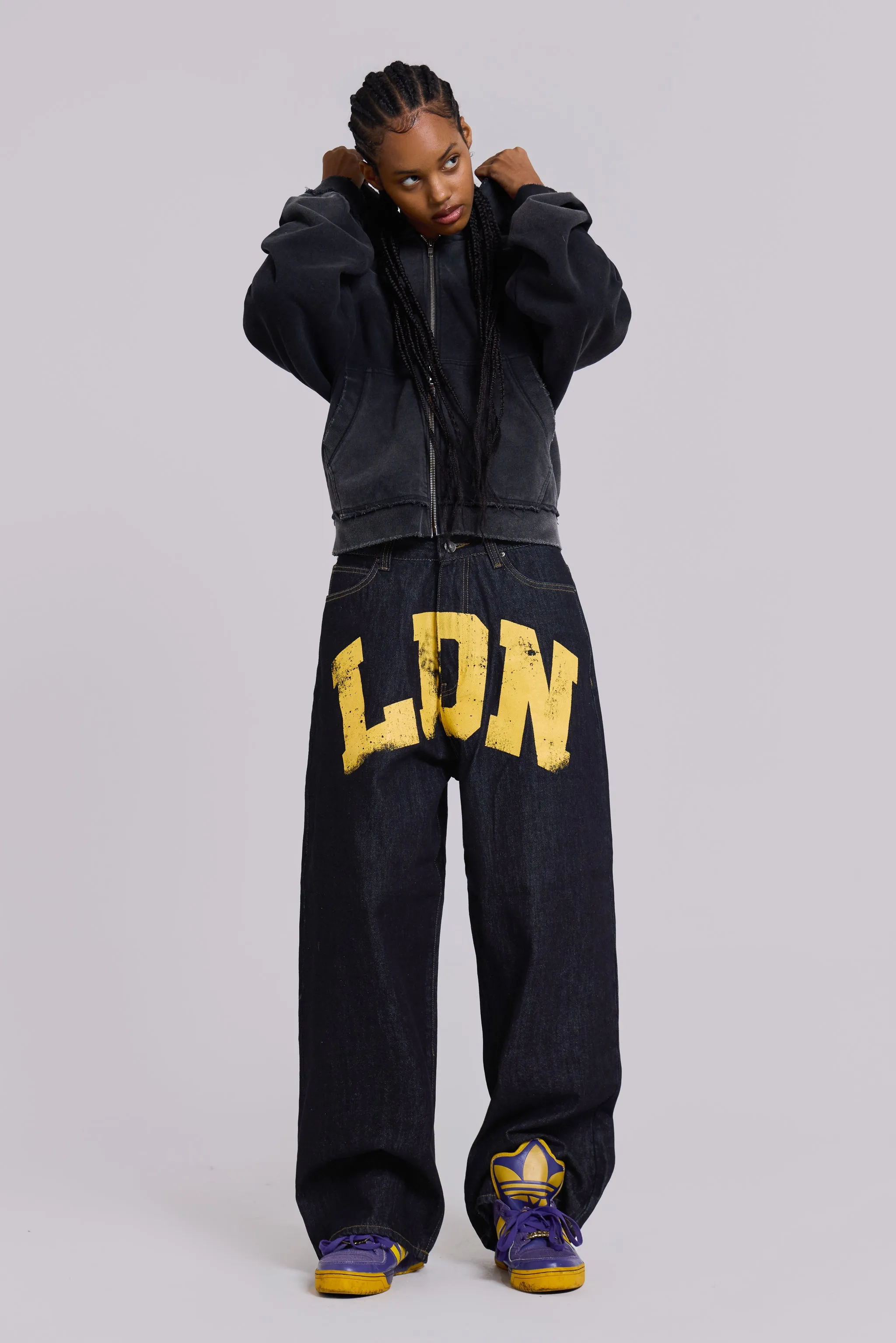 LDN XL Colossus Jeans sold by Jaded London product image thumbnail 3