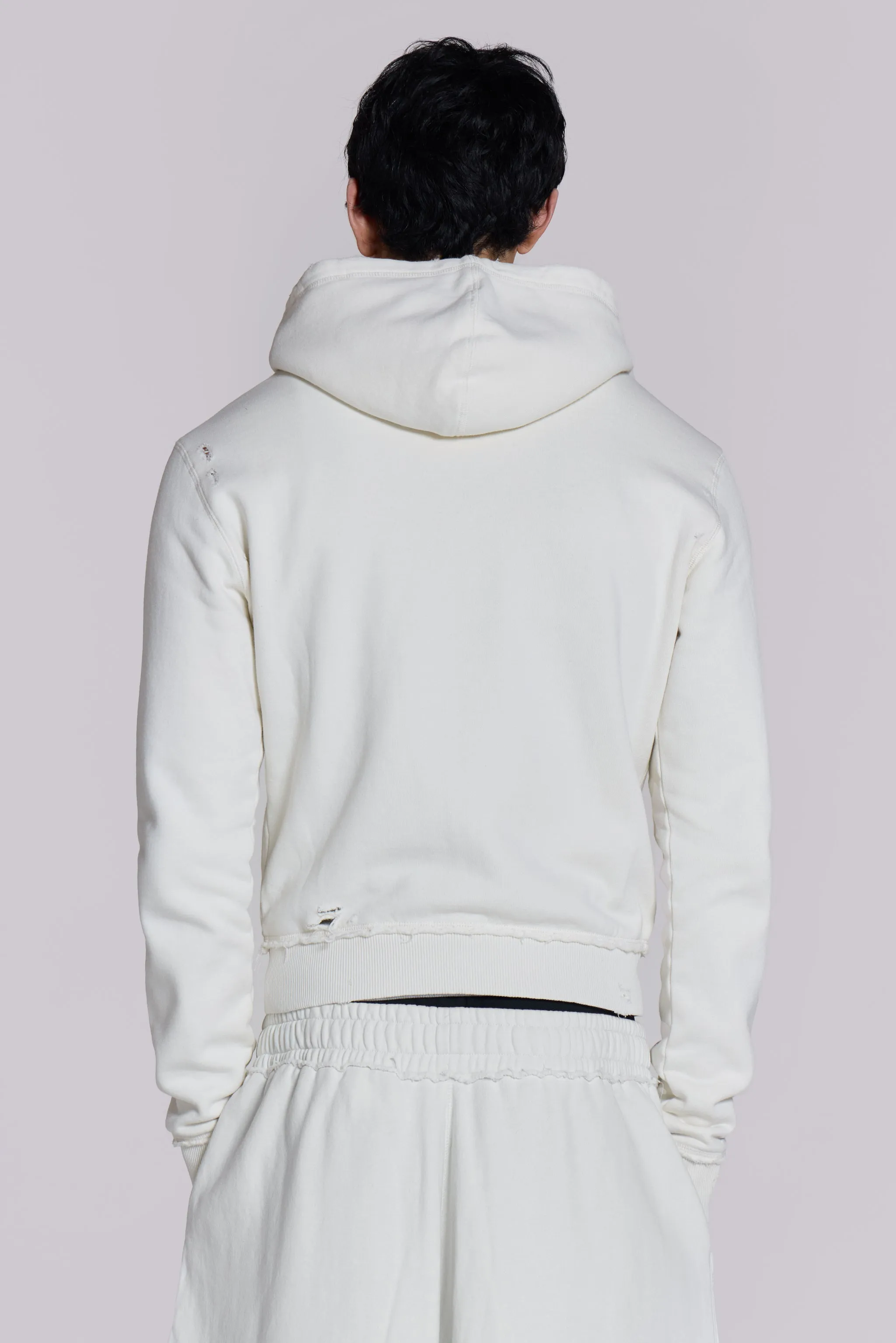 White Mini Monster Hoodie sold by Jaded London product image thumbnail 4