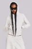White Mini Monster Hoodie sold by Jaded London