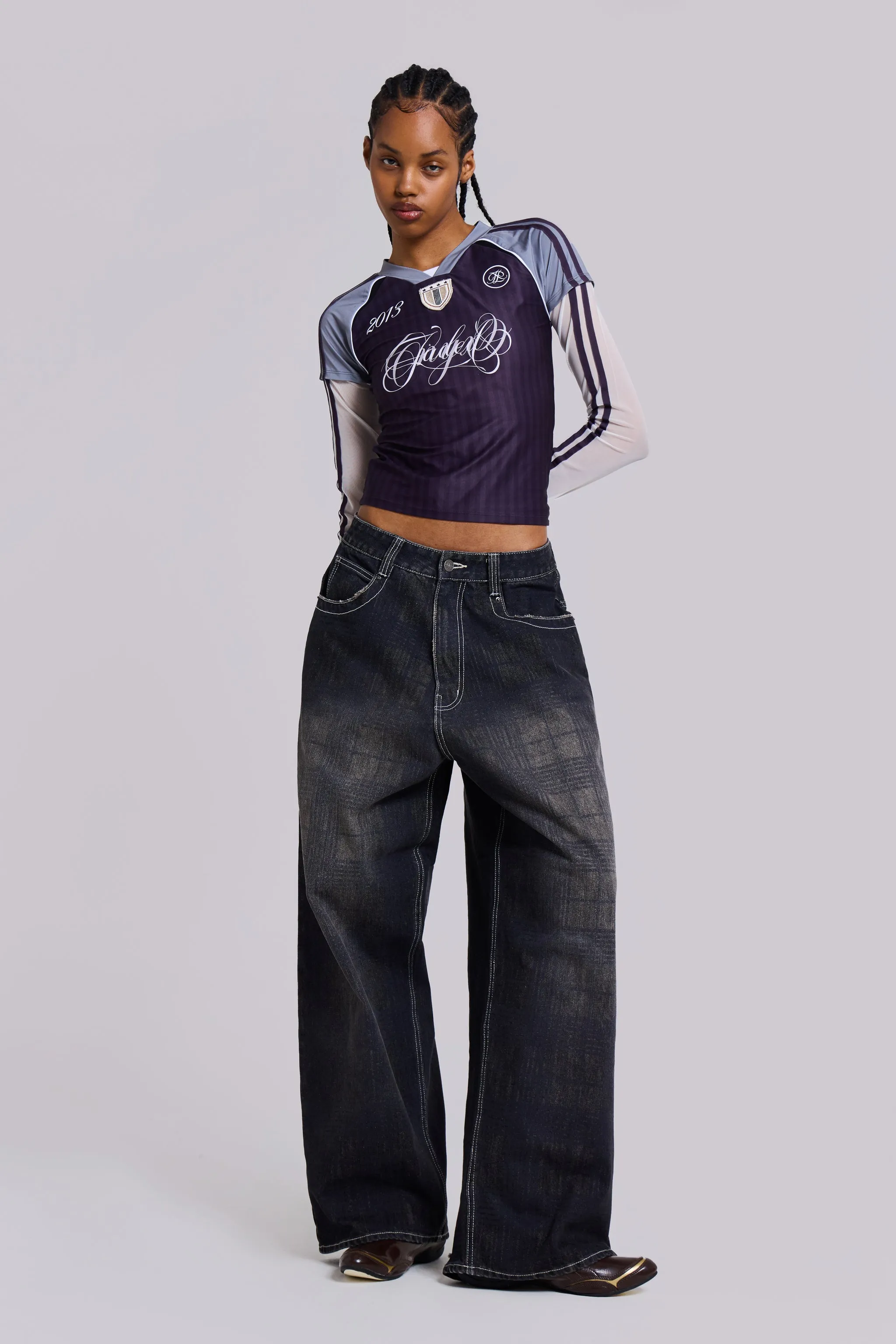 Check XL Colossus Carpenter Jeans sold by Jaded London