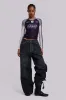 Black Coated XL Colossus Jeans sold by Jaded London