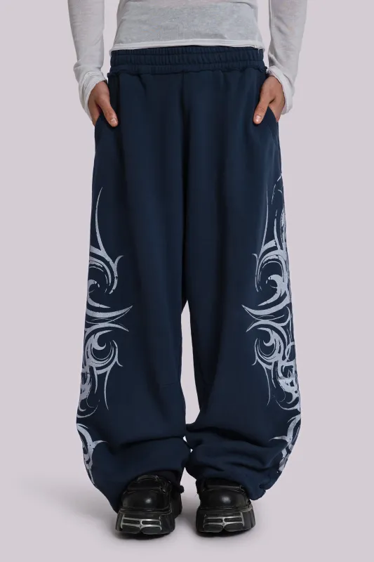 パンツ jaded london Grey Baggy Blade Joggers Grey Blade Joggers | Jaded Man