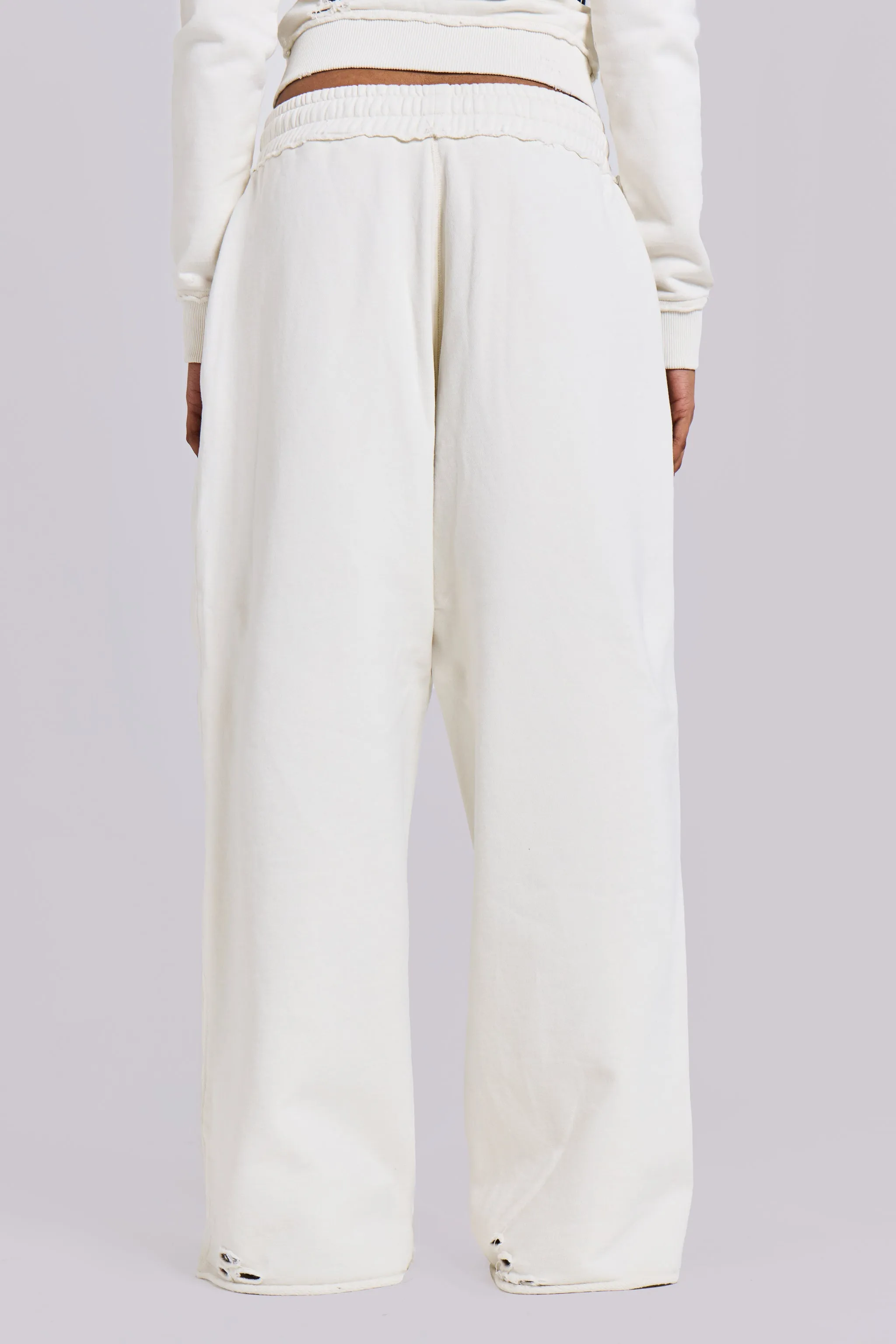 Off White Baggy Monster Joggers sold by Jaded London product image thumbnail 5