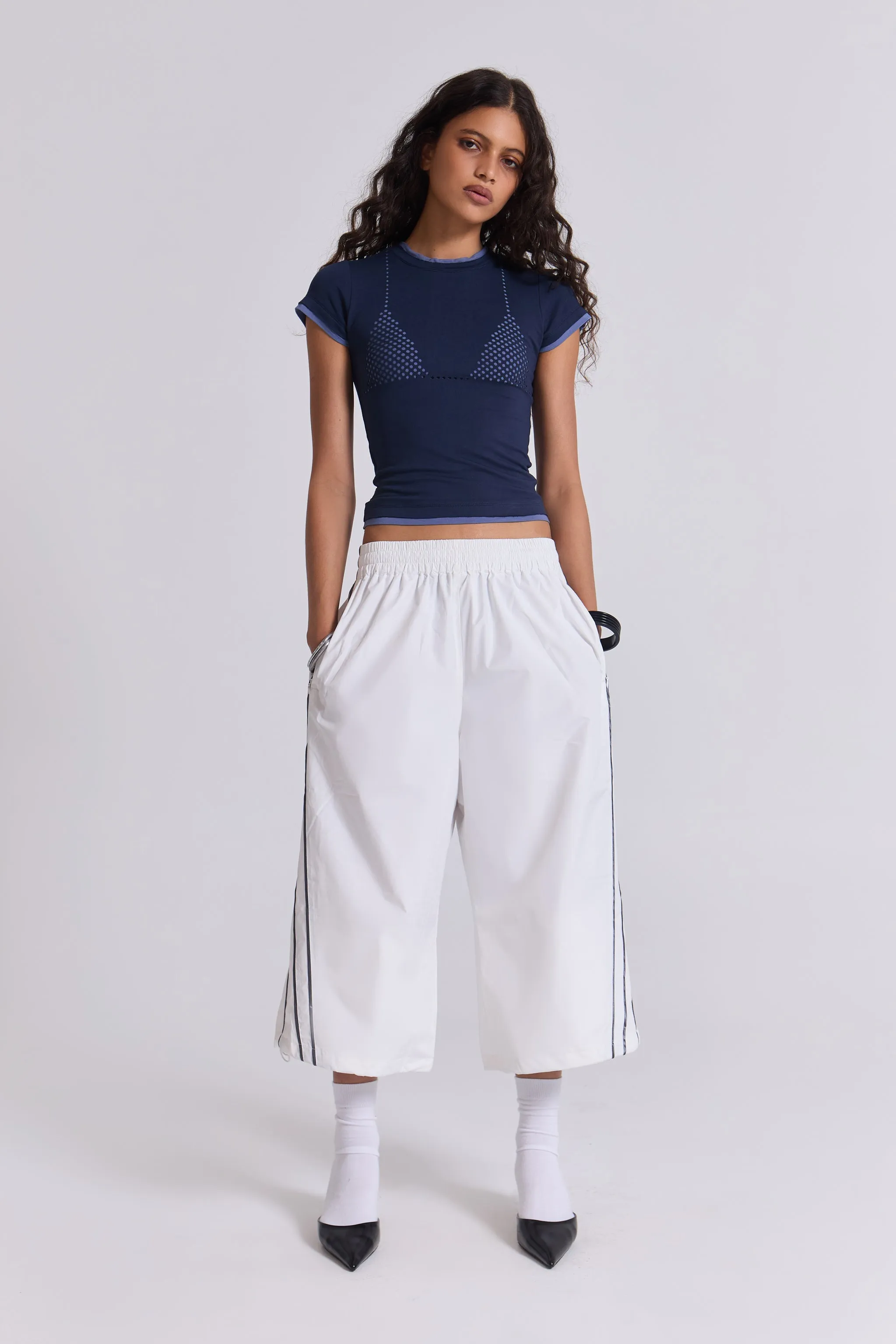 Arctic Vapor 3/4 Shorts sold by Jaded London product image thumbnail 4