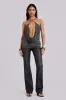 Selma Backless Draped Mini Dress sold by Jaded London