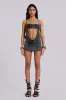 Selma Backless Draped Mini Dress sold by Jaded London