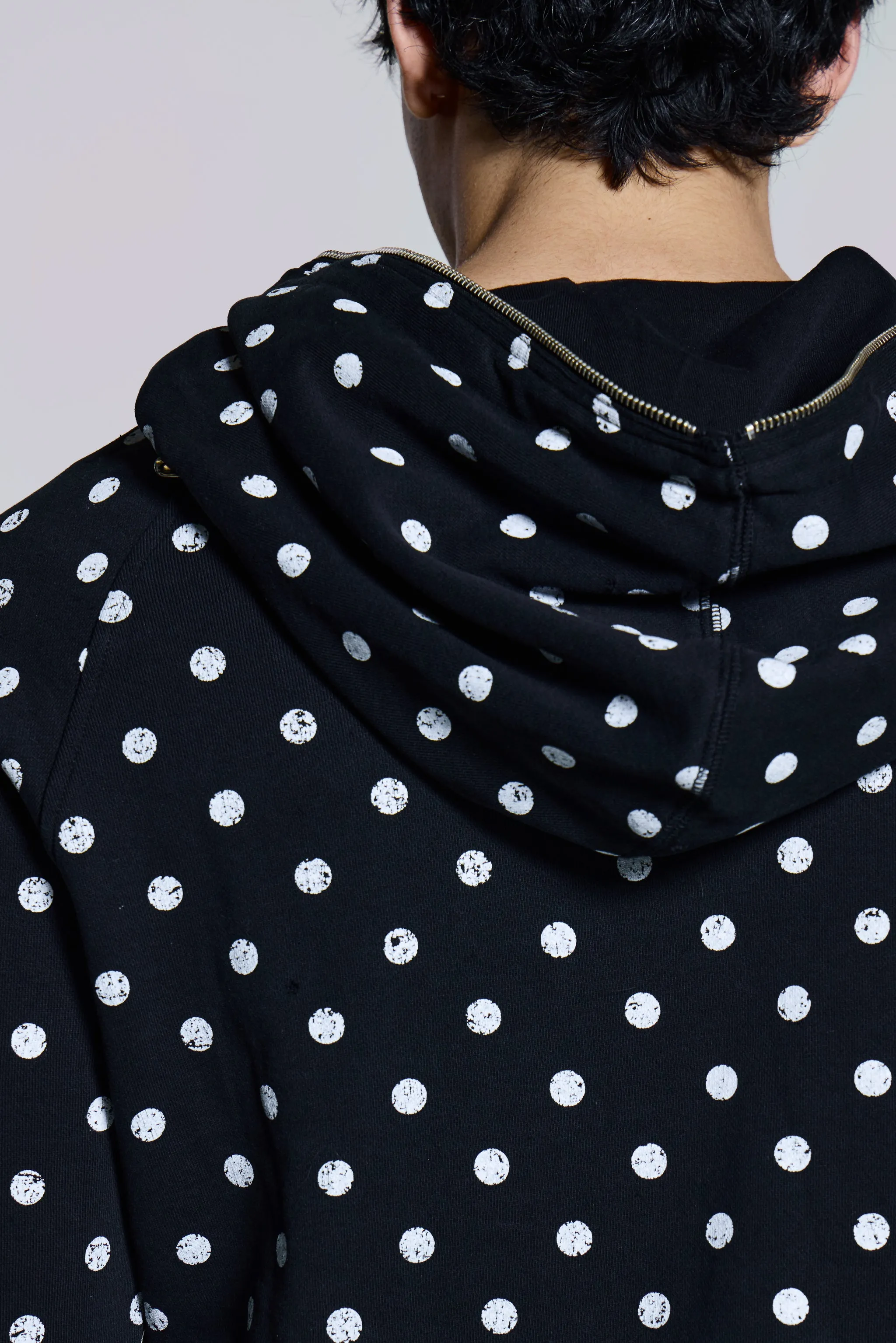 Mono Black Polkadot Hoodie sold by Jaded London product image thumbnail 4