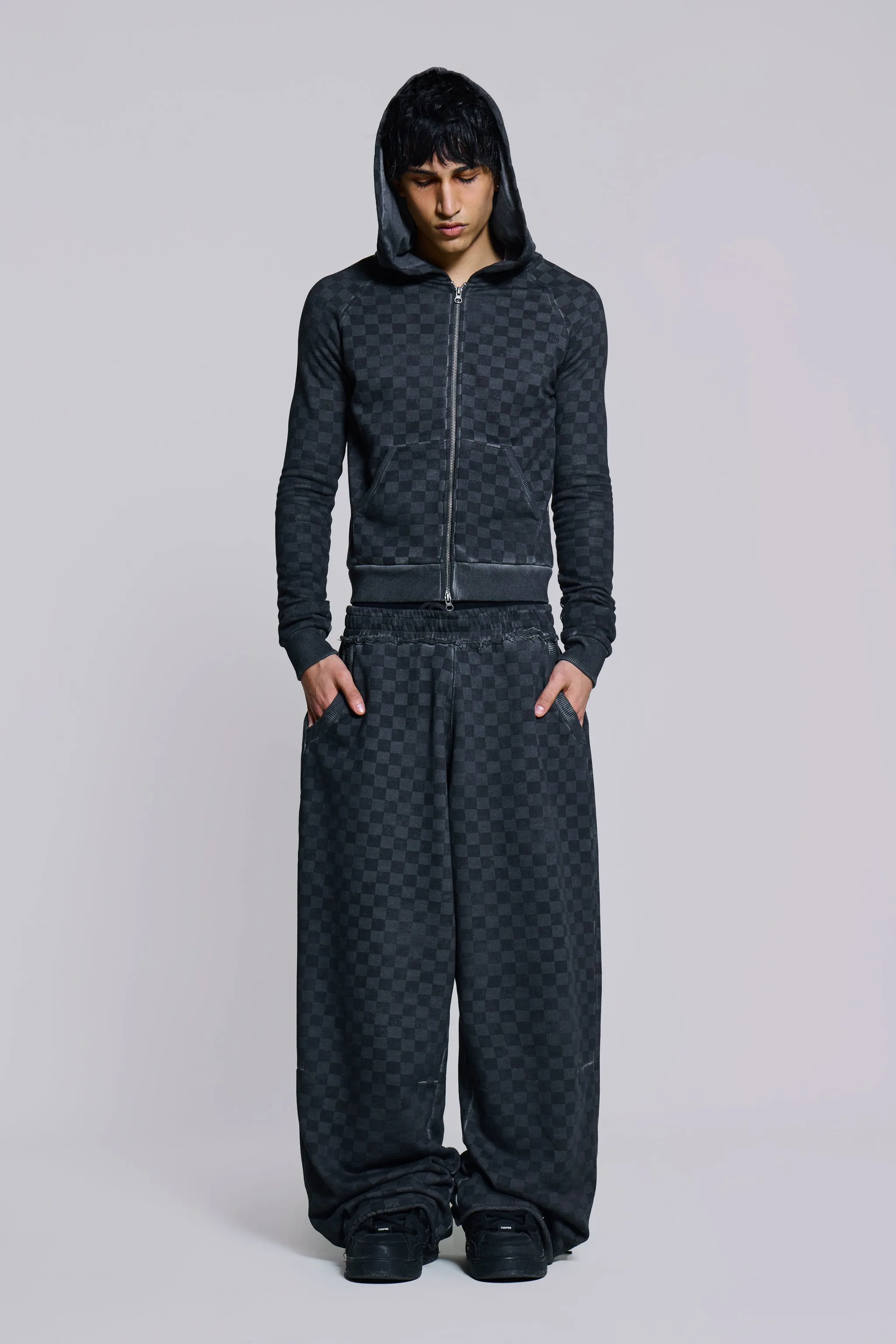 Checkerboard Mini Monster Hoodie sold by Jaded London product image thumbnail 2