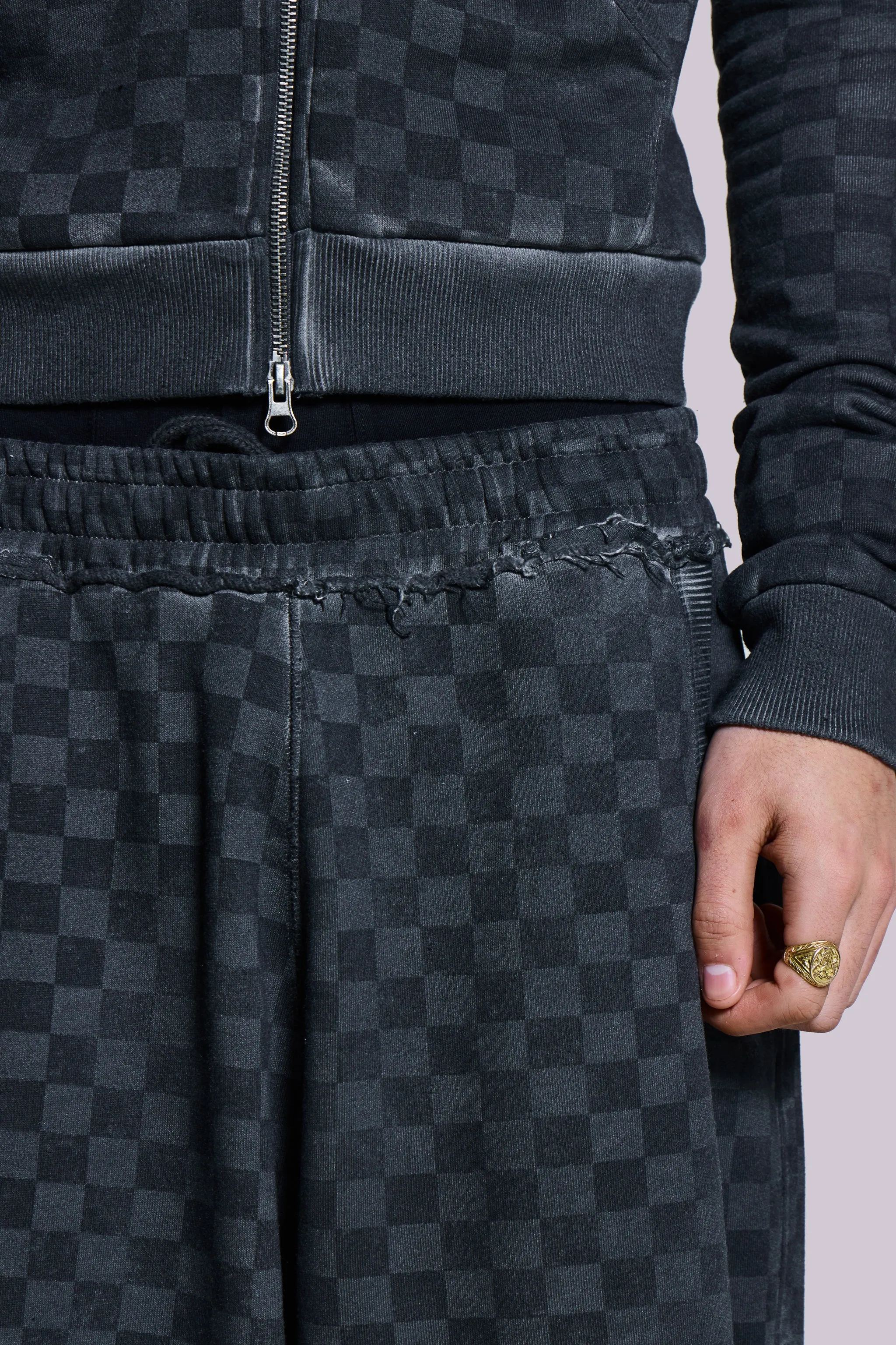 Checkerboard Mini Monster Hoodie sold by Jaded London product image thumbnail 4