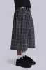 Black Check Jumbo Jorts sold by Jaded London