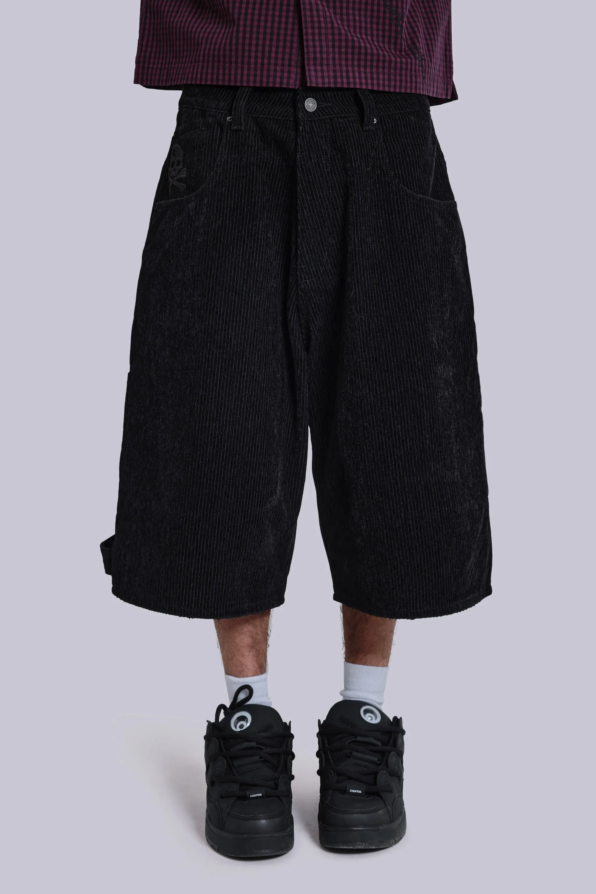 Skull Cord XL Jorts sold by Jaded London product image thumbnail 5
