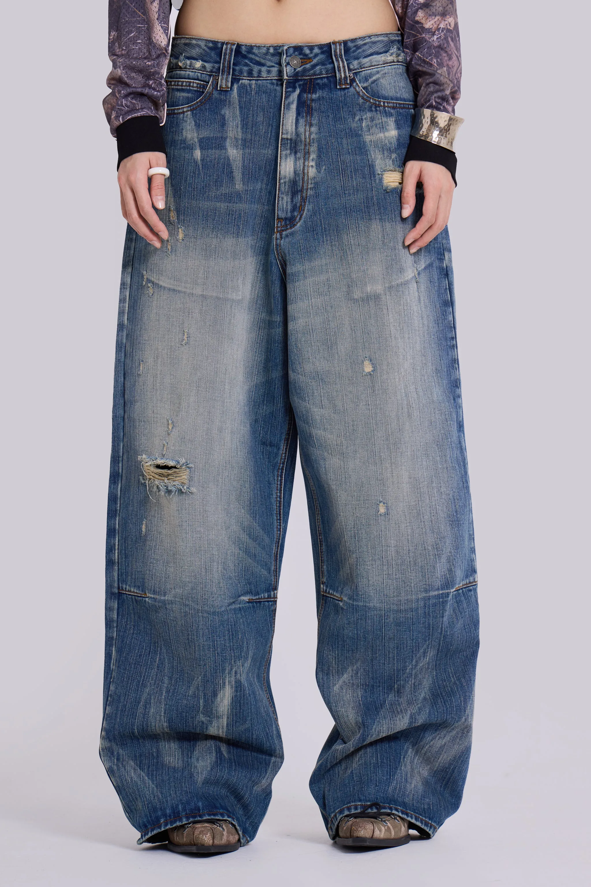 Scuff XL Colossus Jeans sold by Jaded London product image thumbnail 3