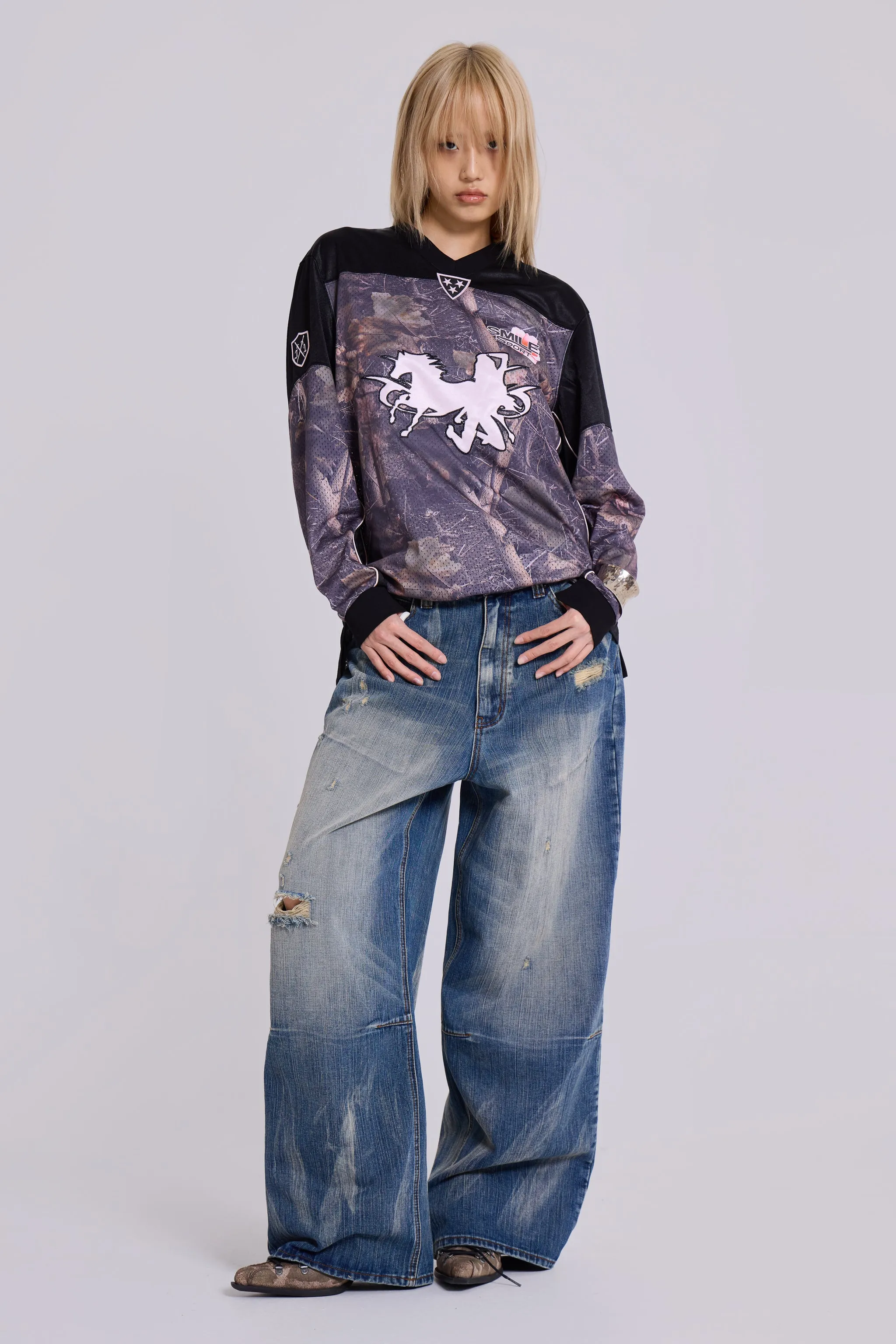 Scuff XL Colossus Jeans sold by Jaded London