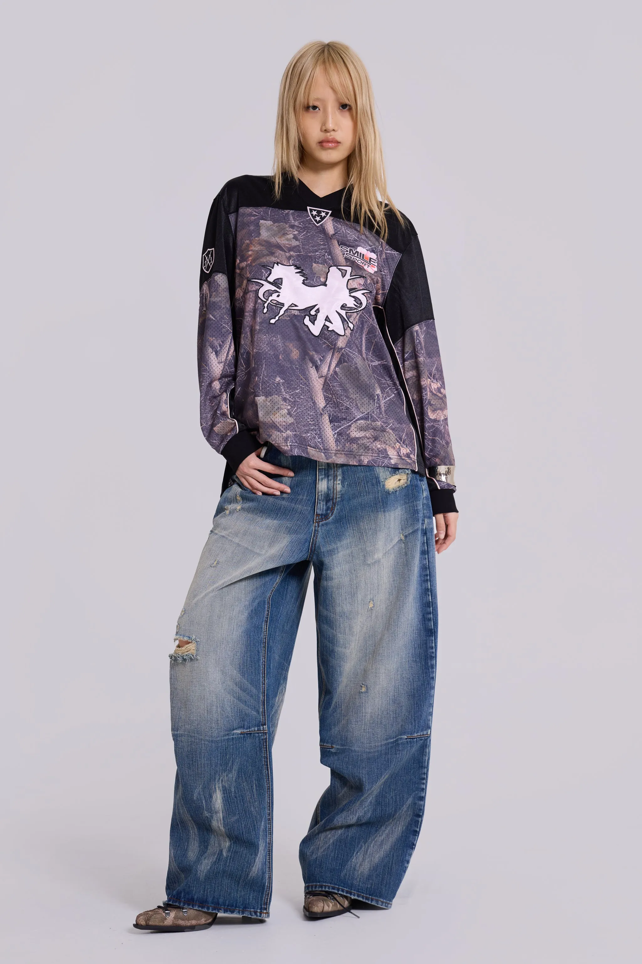 Scuff XL Colossus Jeans sold by Jaded London product image thumbnail 4