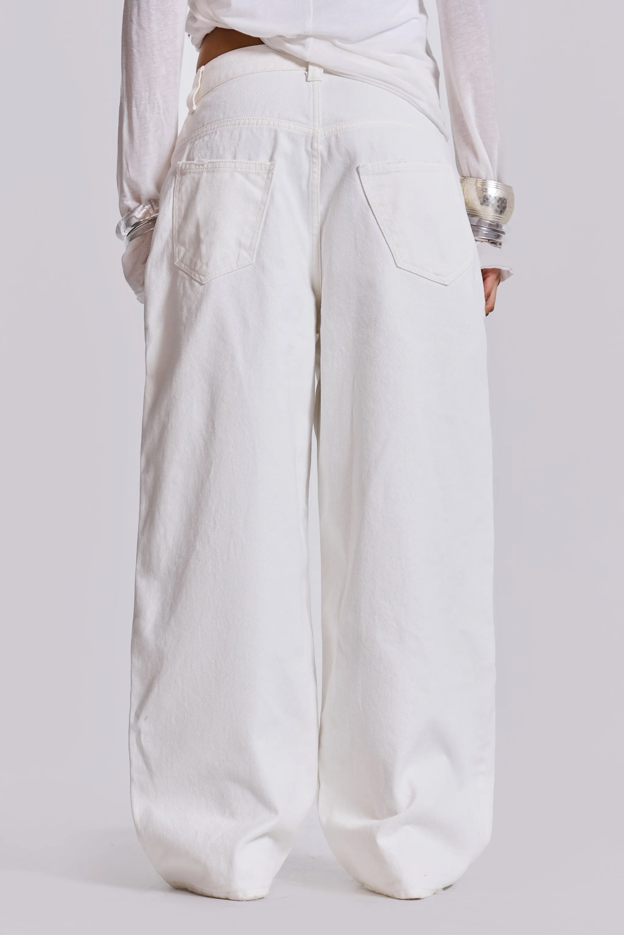 Off White XL Colossus Jeans sold by Jaded London product image thumbnail 3