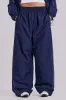 Navy Vapor Tracksuit Bottoms sold by Jaded London