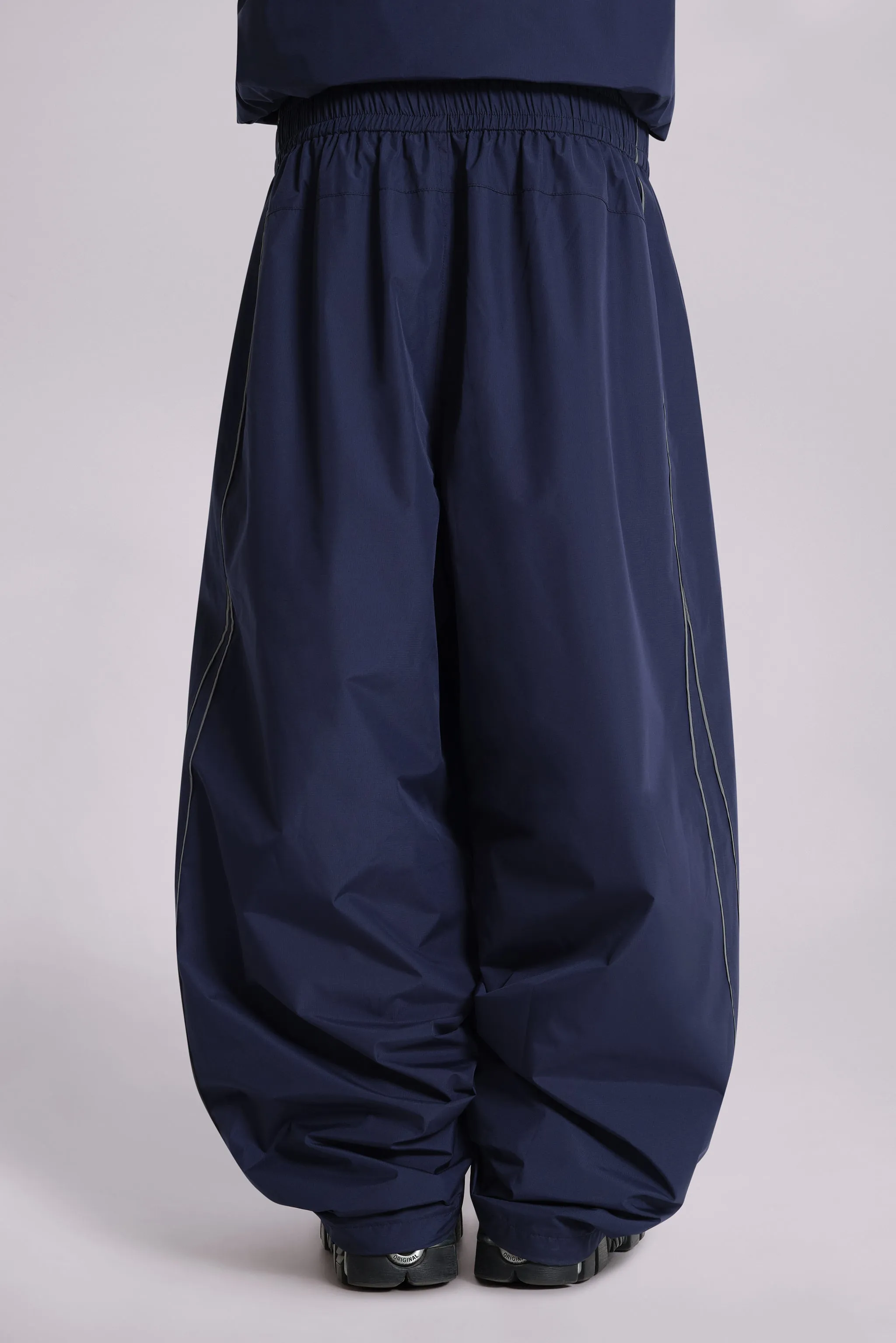 Navy Vapor Tracksuit Bottoms sold by Jaded London product image thumbnail 3