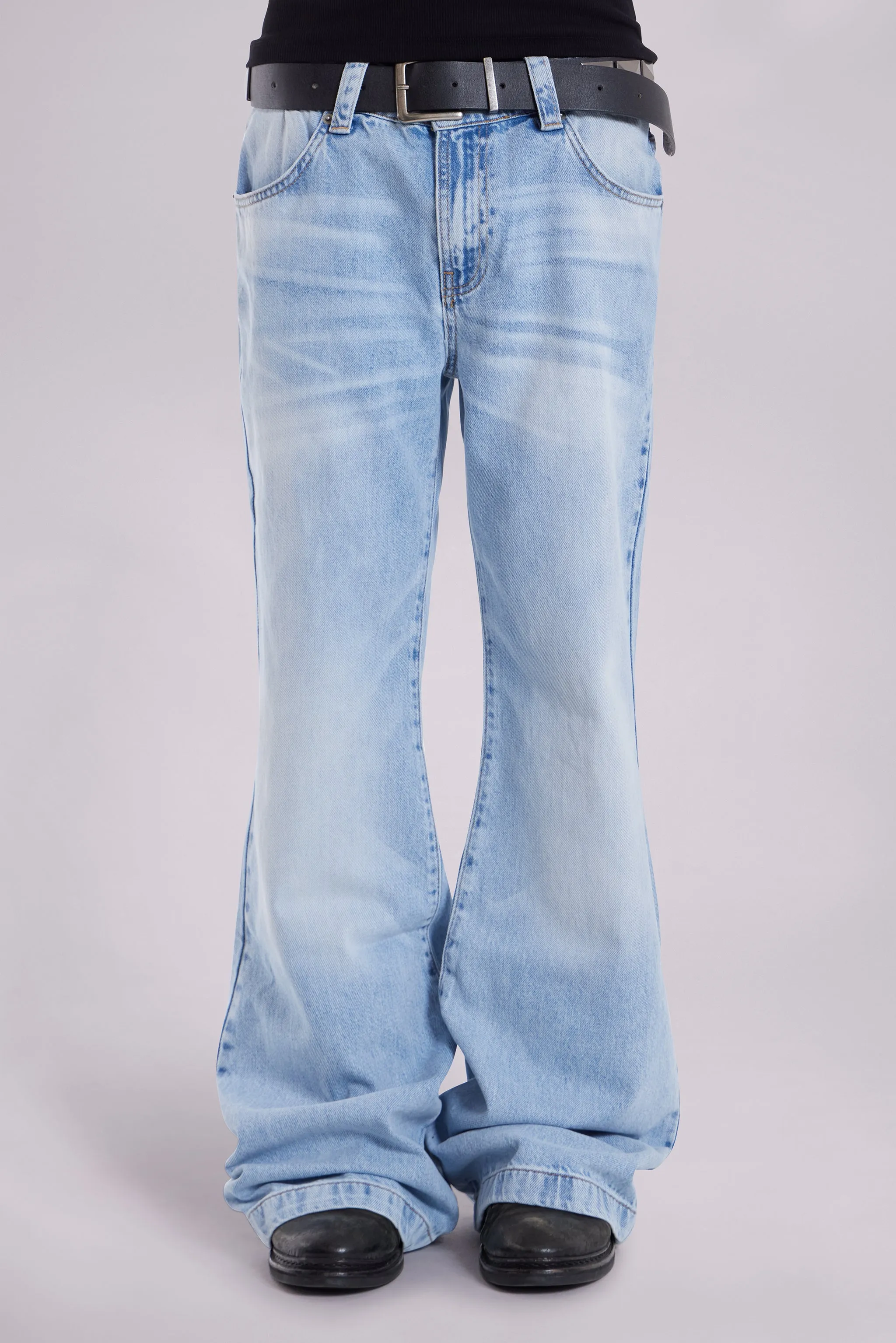 Kenny Blaze Flare Jeans sold by Jaded London product image thumbnail 5