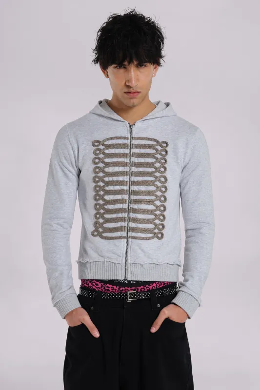 Deep Red Fade Mini Monster Hoodie | Parallel