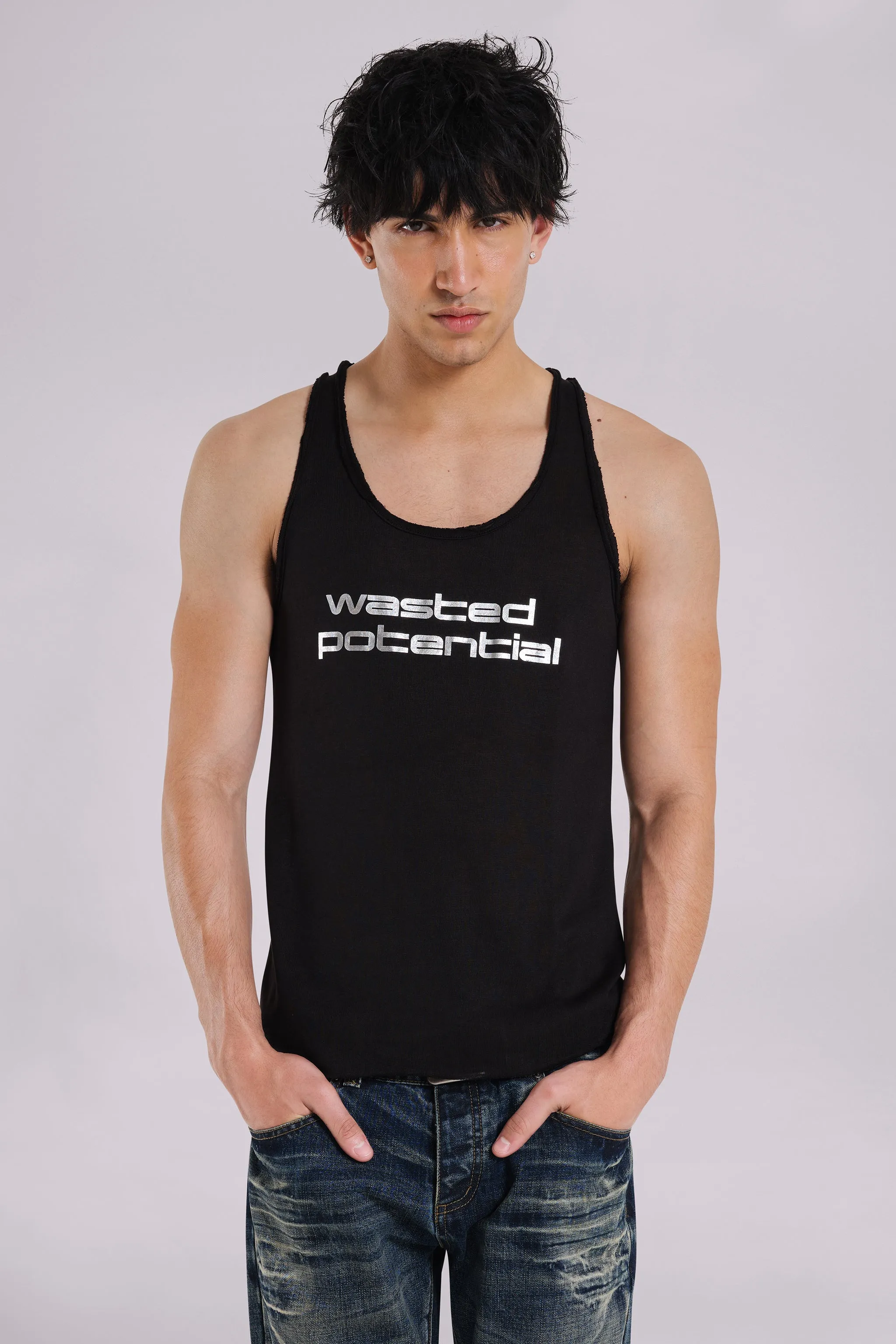 Wasted Potential Vest sold by Jaded London product image thumbnail 5
