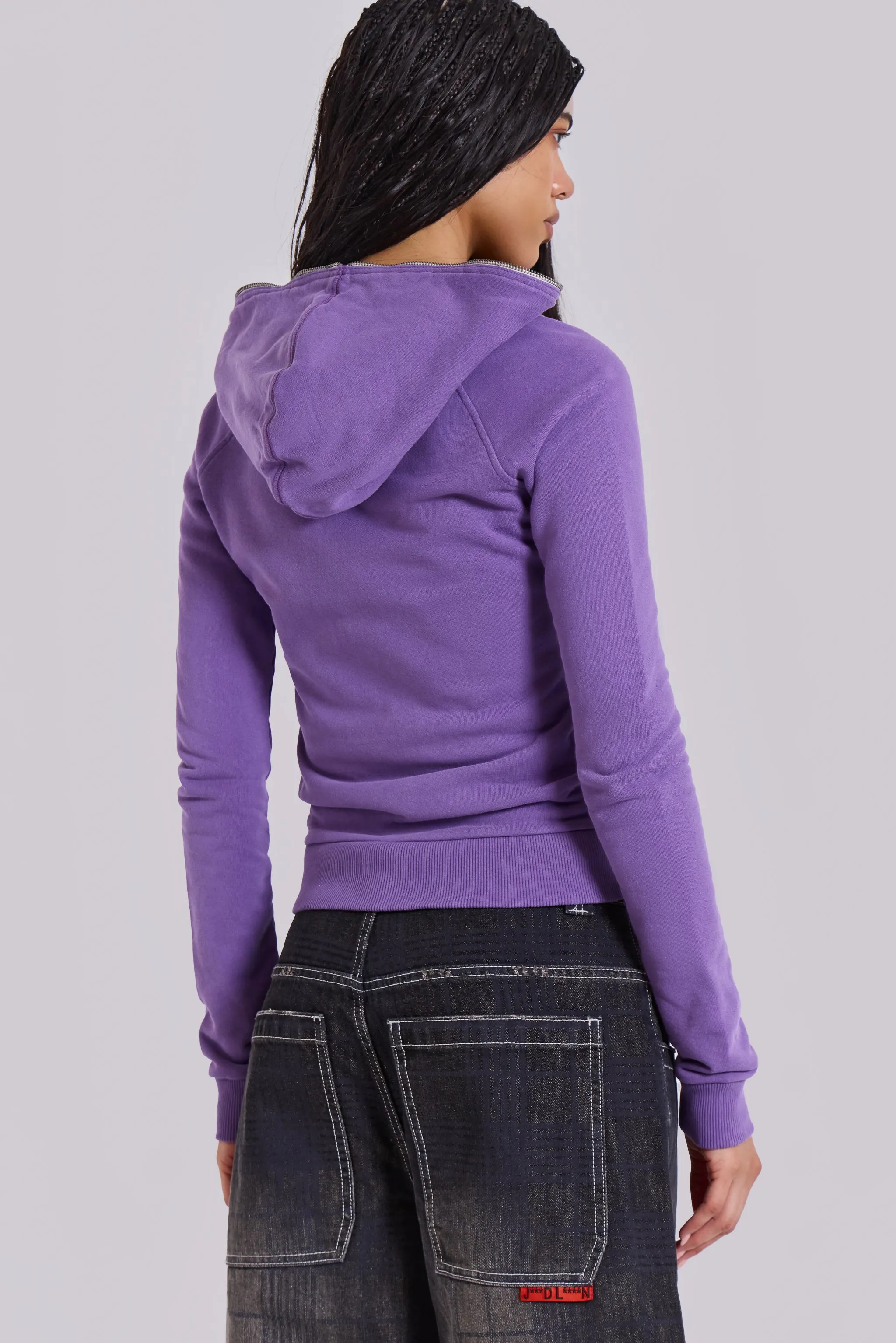 Syrup Zip Up Hoodie sold by Jaded London product image thumbnail 3