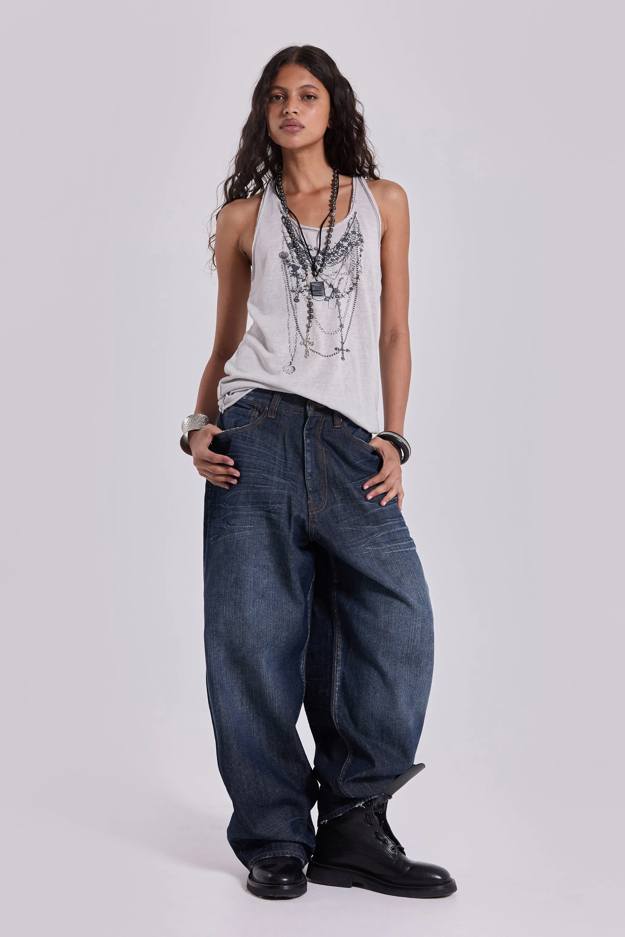 (新品)jaded london Colossus Jeans w30 Shop Stud Colossus Jeans | Jaded London | Clothing