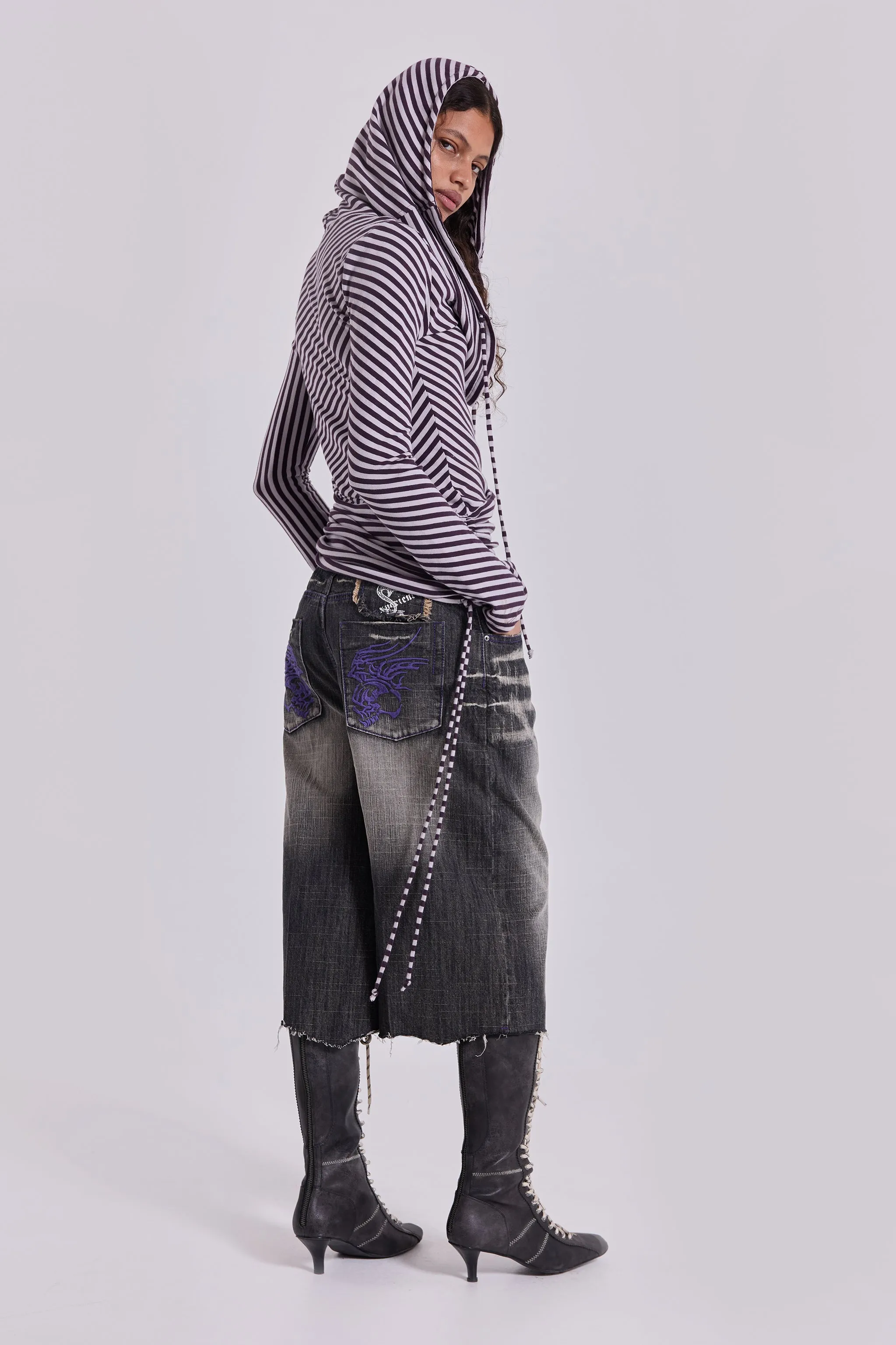 Shard XL Colossus Jorts sold by Jaded London