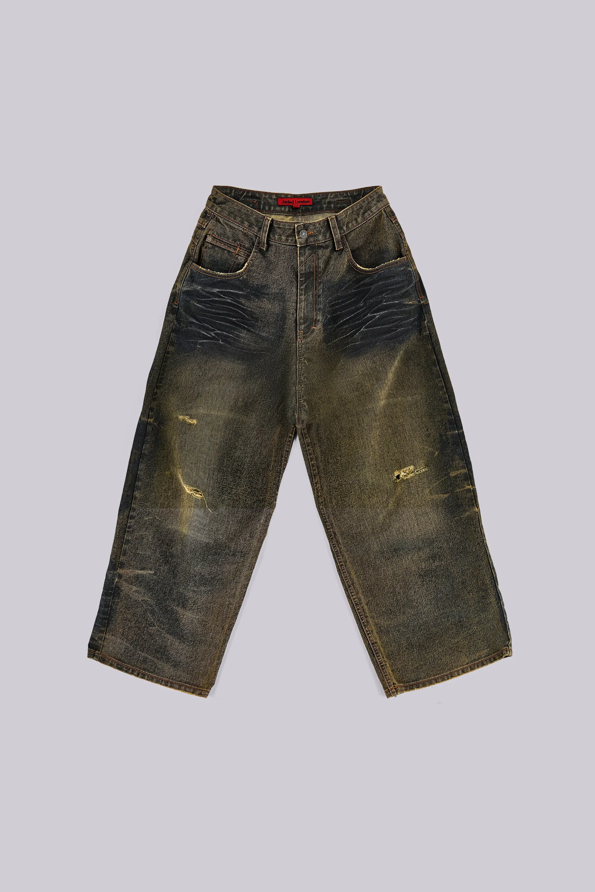 Rusted Cinch XL Colossus Jeans sold by Jaded London product image thumbnail 2