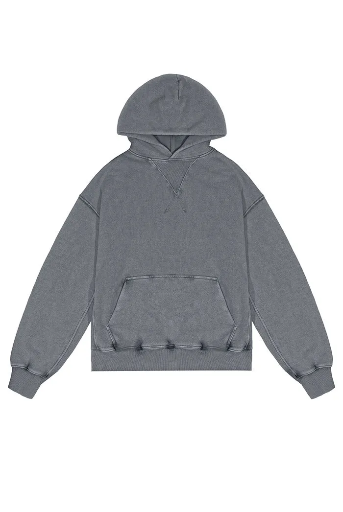 NTRLS Chrome Grey Oversized Hoodie sold by Jaded London product image thumbnail 2