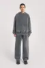 NTRLS Chrome Grey Oversized Hoodie sold by Jaded London