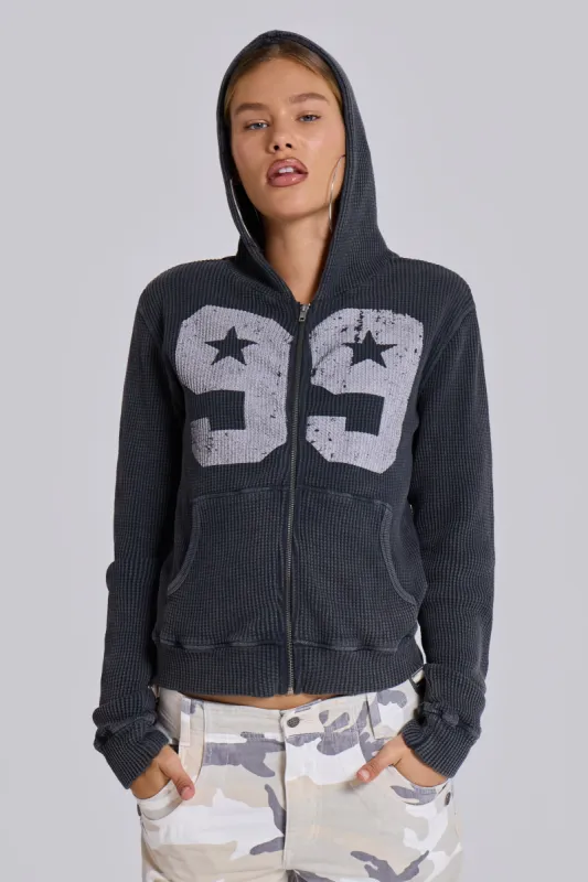99 Waffle Hoodie sold by Jaded London