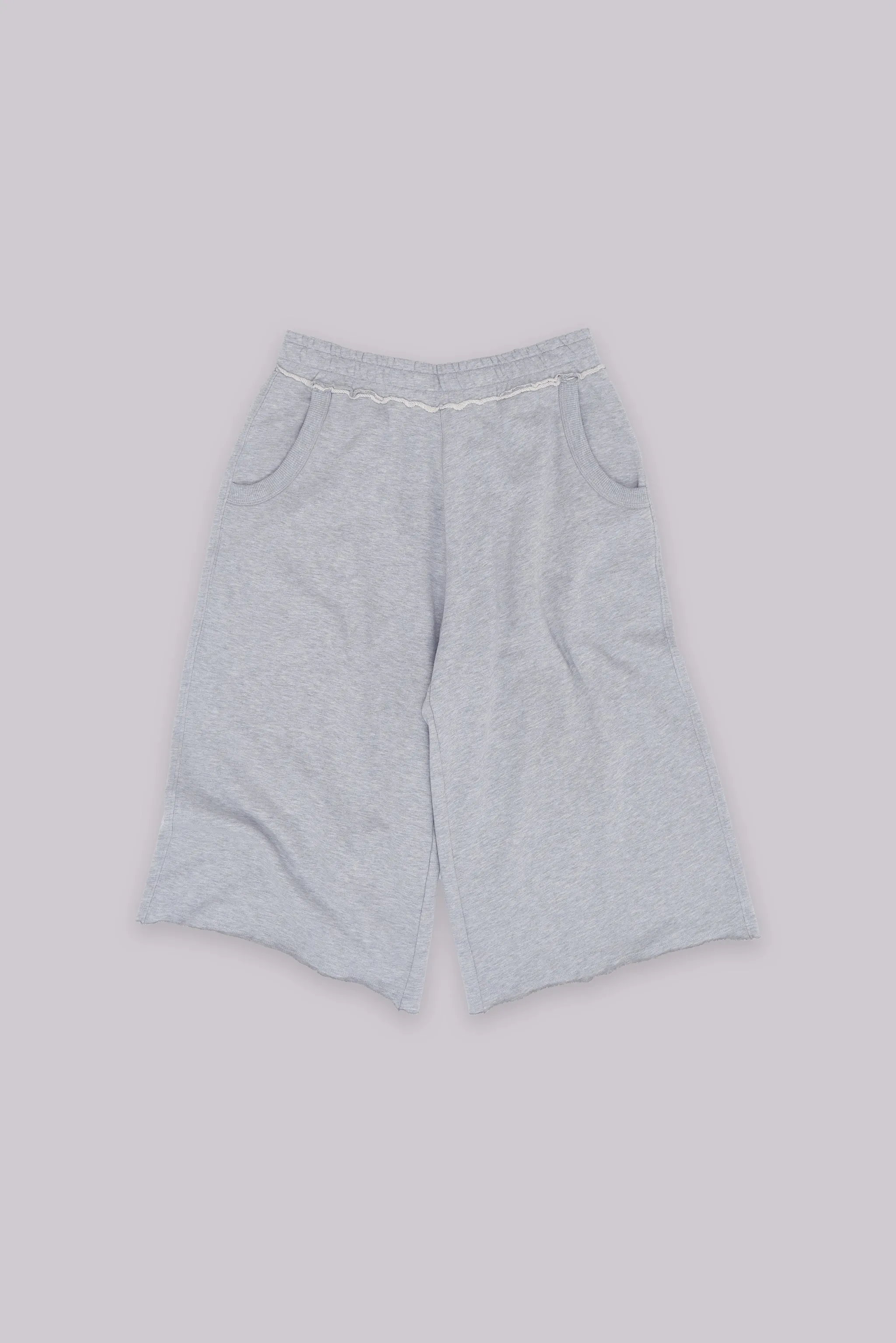 Monster 3/4 Grey Marl Shorts sold by Jaded London product image thumbnail 2