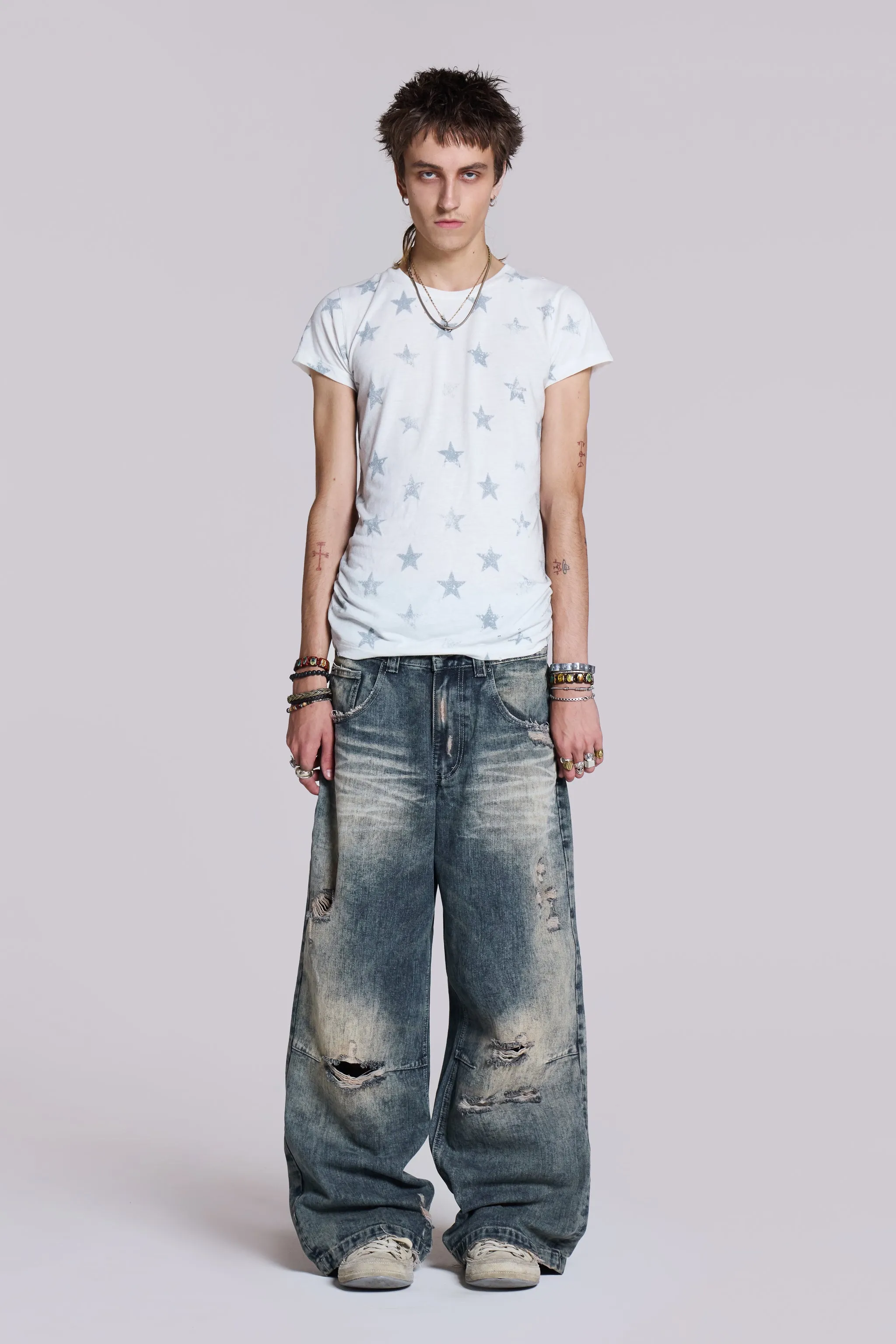 Faded Star T-Shirt sold by Jaded London product image thumbnail 3