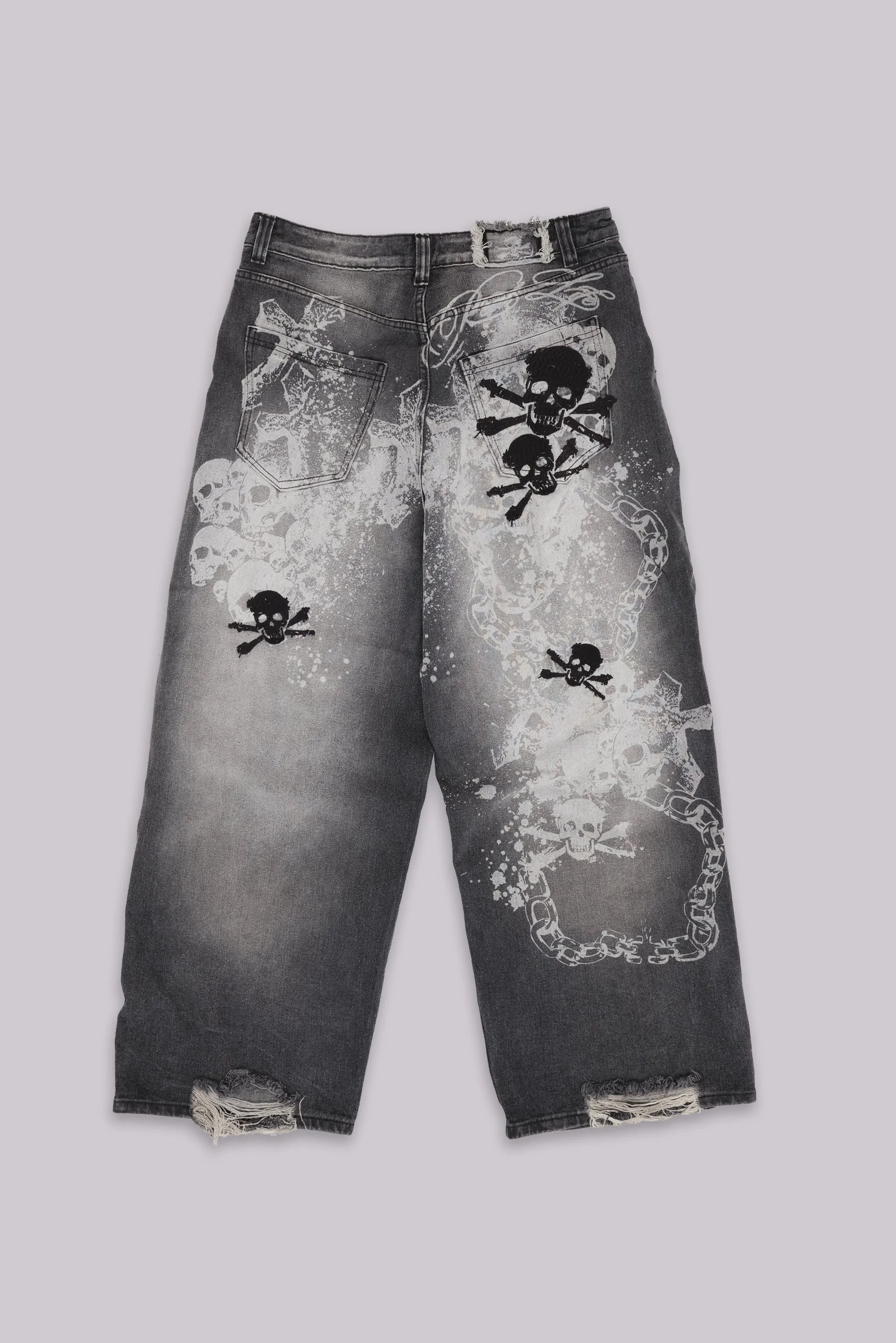 Scattered XL Colossus Jeans sold by Jaded London product image thumbnail 2